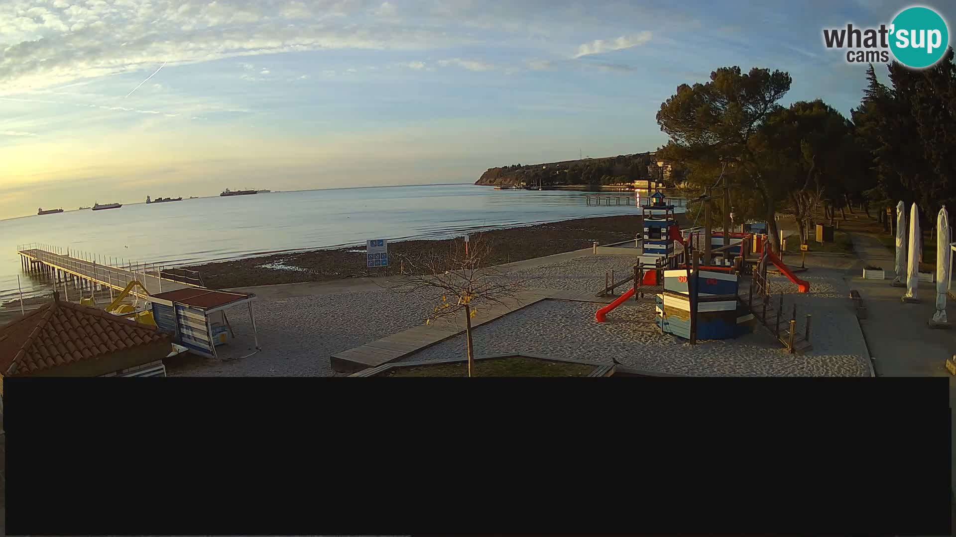 Webcam en direct Ankaran – Adria Ankaran Hotel & Resort – Slovénie