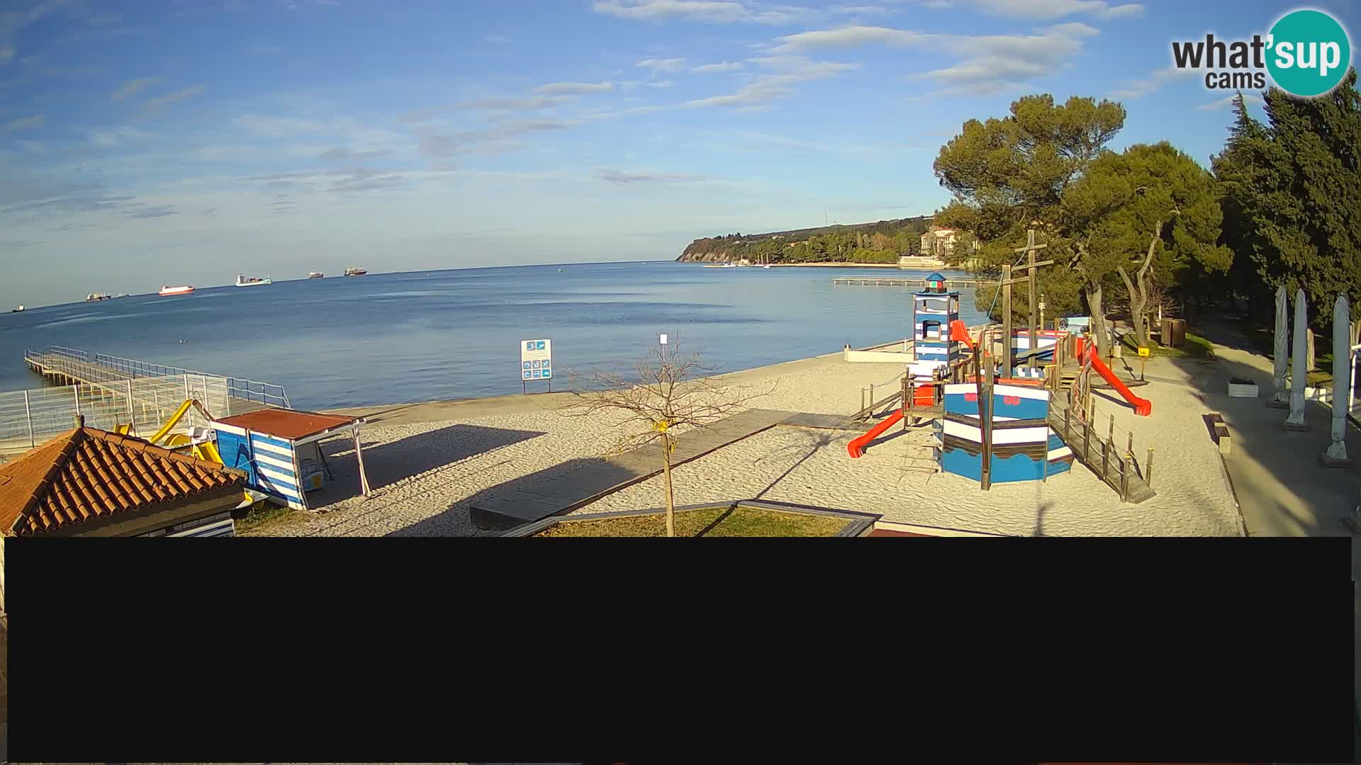 Live webcam Ankarano – Adria Ankaran Hotel & Resort – Slovenia