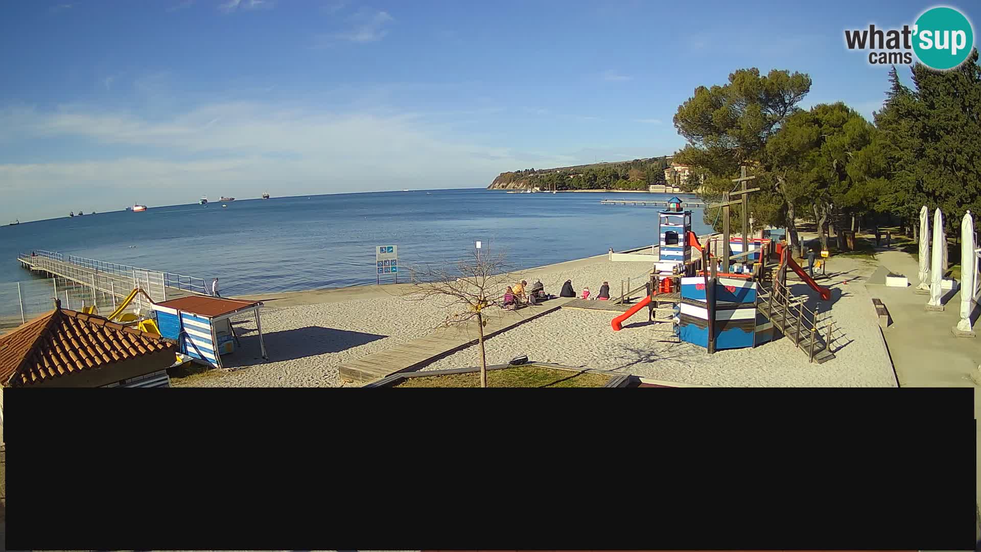 Live webcam Ankarano – Adria Ankaran Hotel & Resort – Slovenia