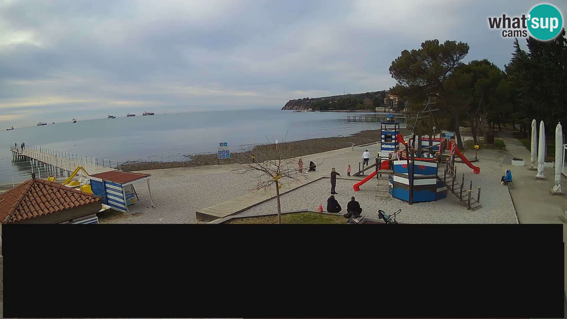 Web kamera uživo Ankaran – Adria Ankaran Hotel & Resort – Slovenija