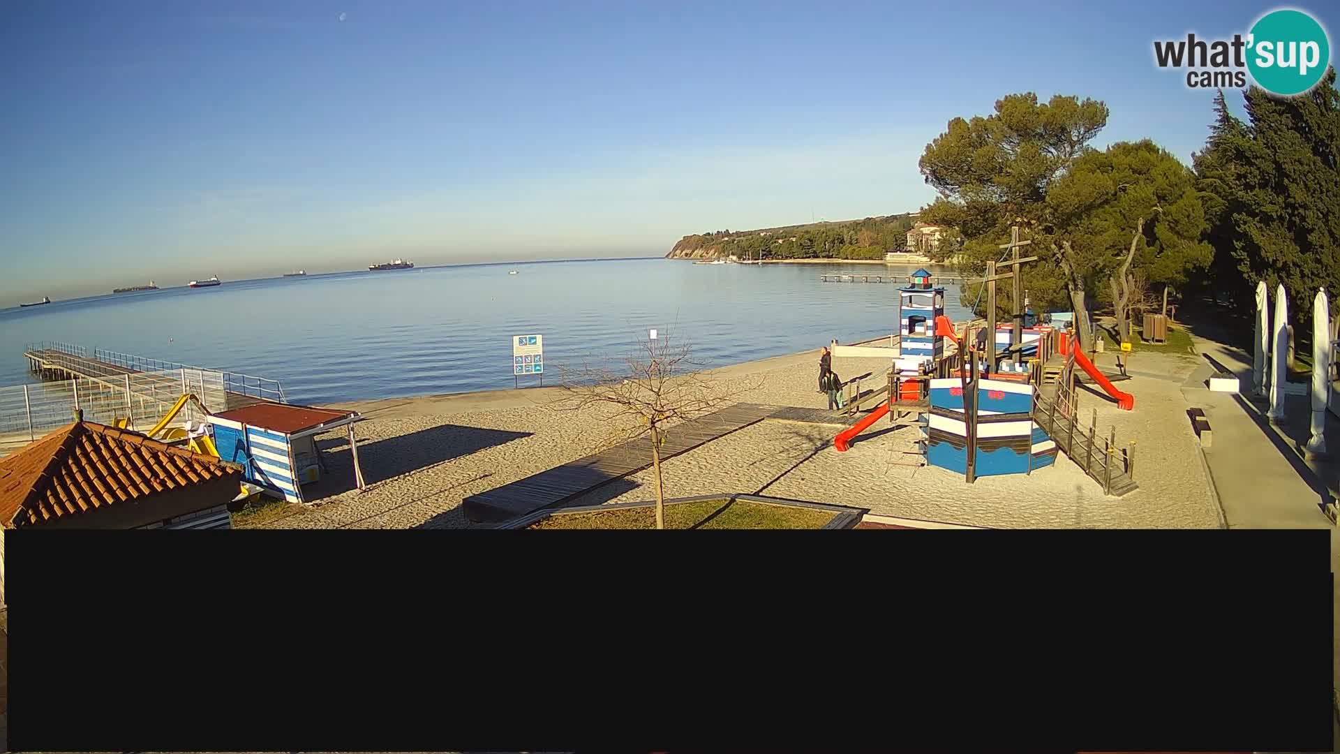 Webcam en direct Ankaran – Adria Ankaran Hotel & Resort – Slovénie