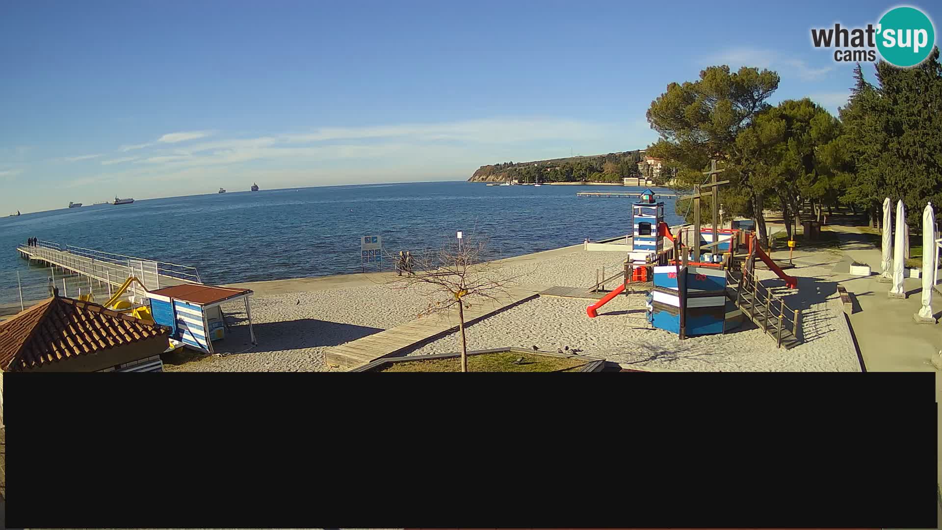 Live webcam Ankaran – Adria Ankaran Hotel & Resort – Slovenia