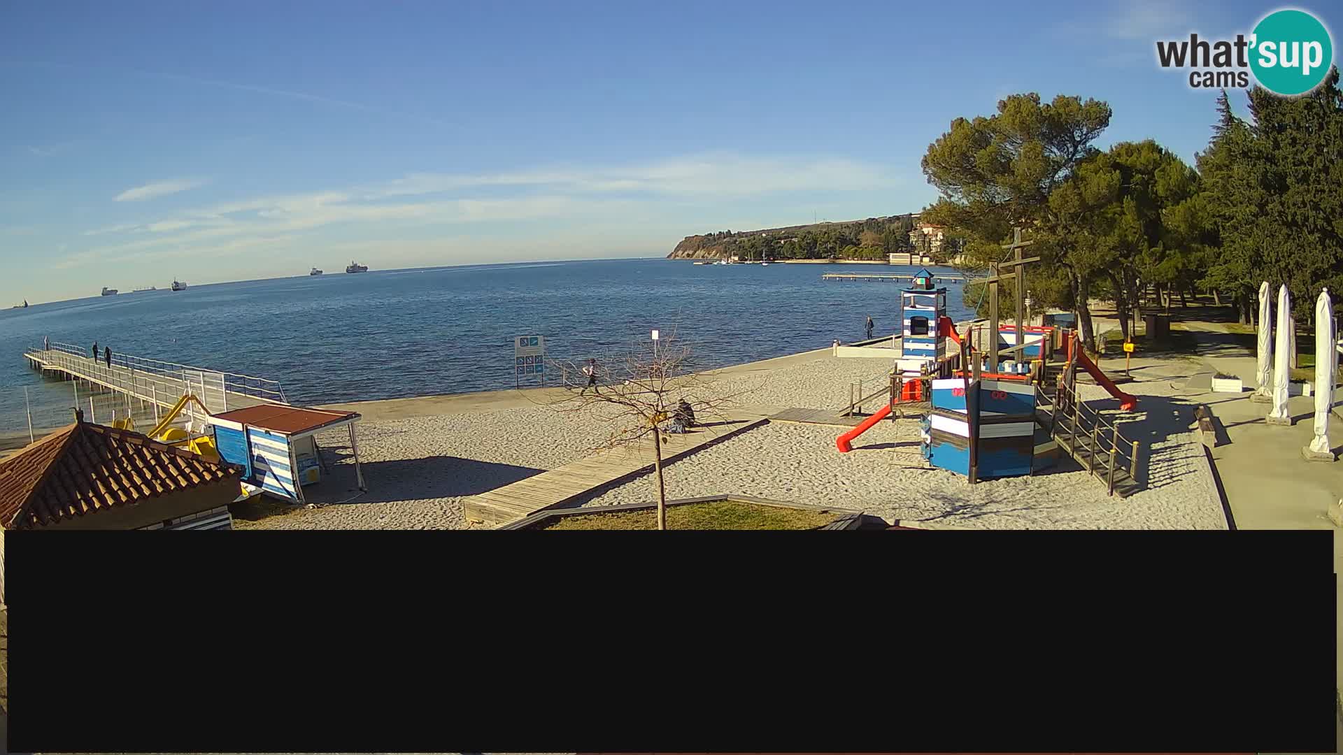 Live webcam Ankarano – Adria Ankaran Hotel & Resort – Slovenia