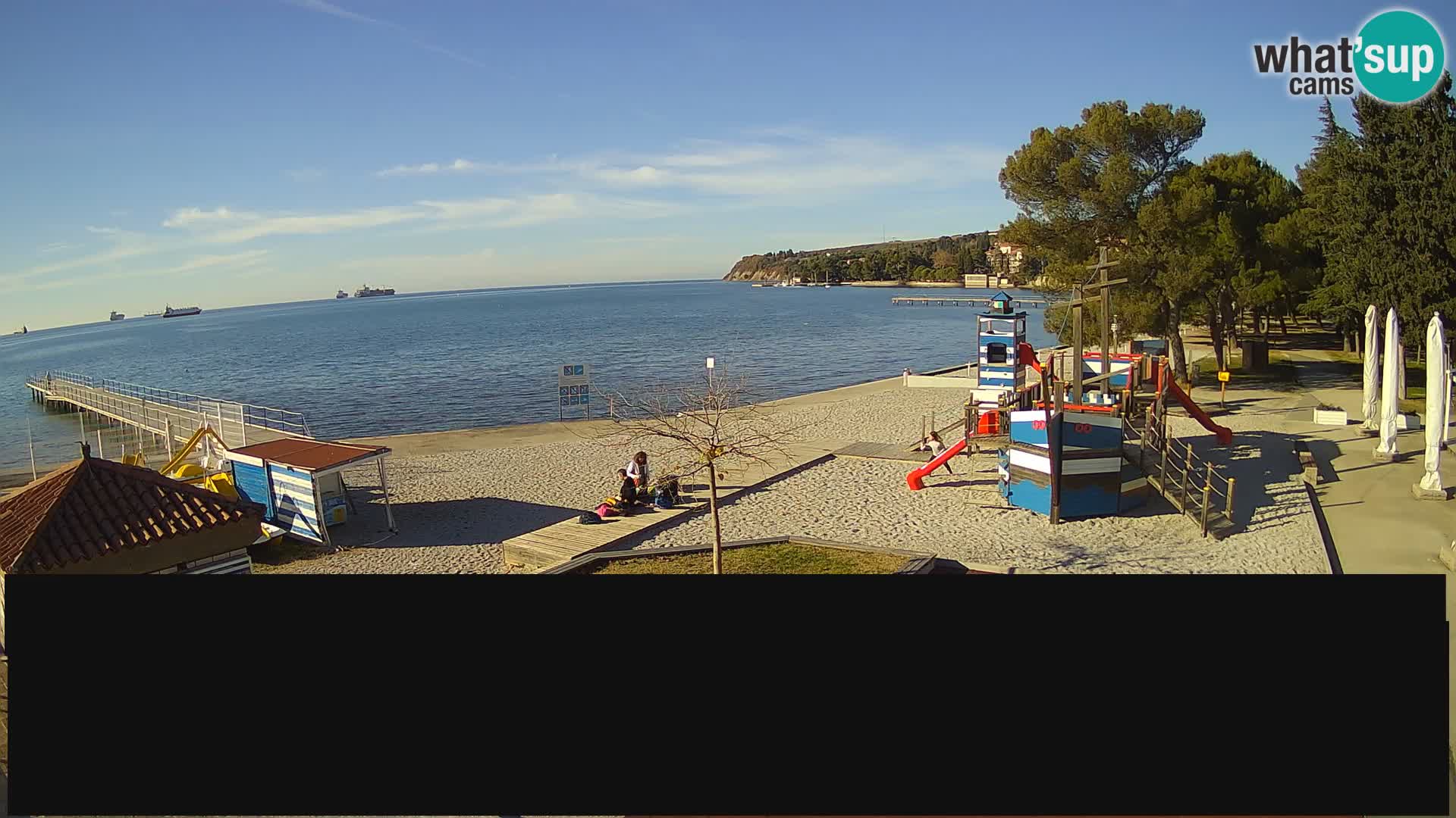 Web kamera uživo Ankaran – Adria Ankaran Hotel & Resort – Slovenija