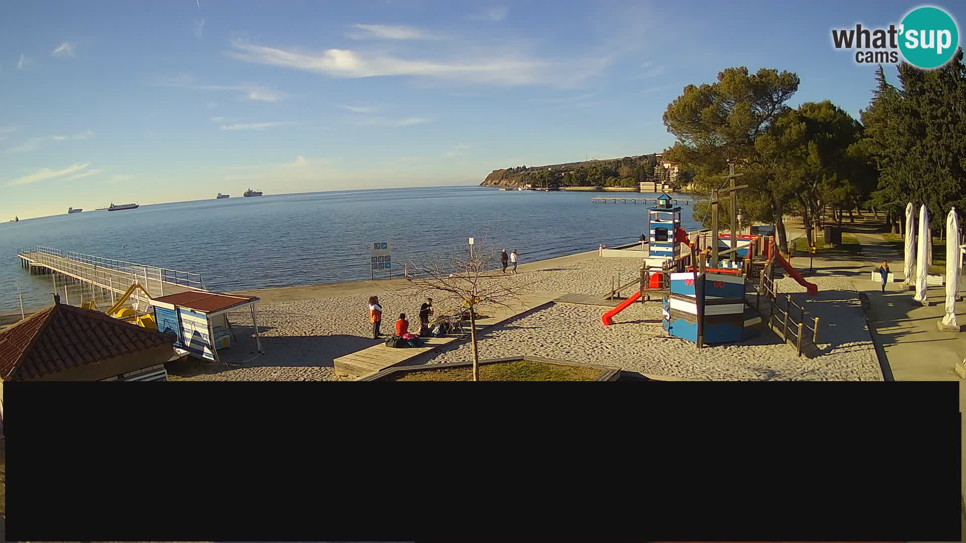 Live webcam Ankarano – Adria Ankaran Hotel & Resort – Slovenia