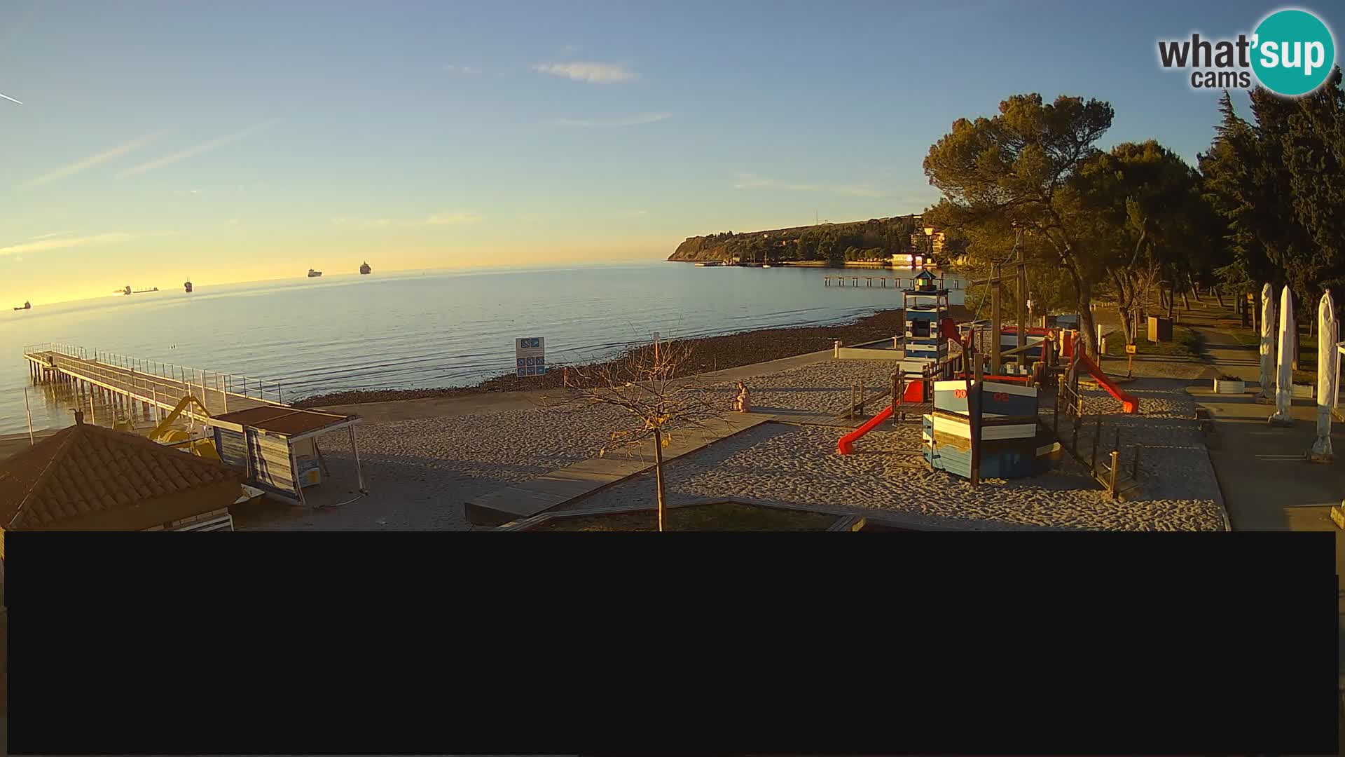 Live webcam Ankaran – Adria Ankaran Hotel & Resort – Slovenia