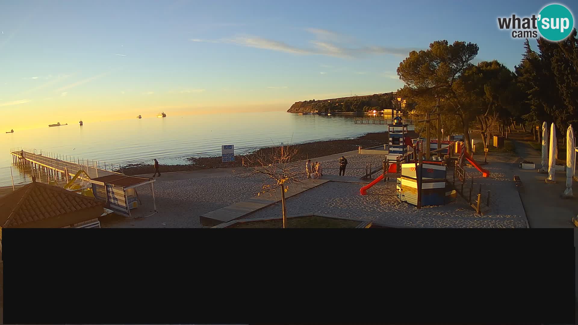 Cámara web en vivo Ankaran – Adria Ankaran Hotel & Resort – Eslovenia