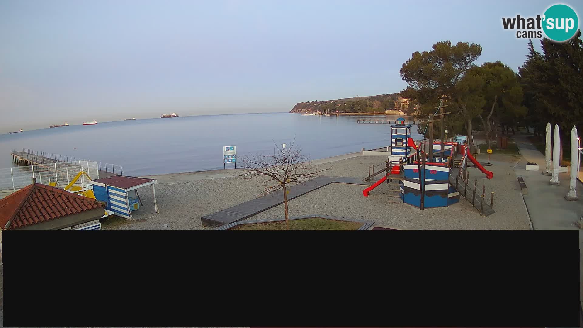 Live webcam Ankarano – Adria Ankaran Hotel & Resort – Slovenia