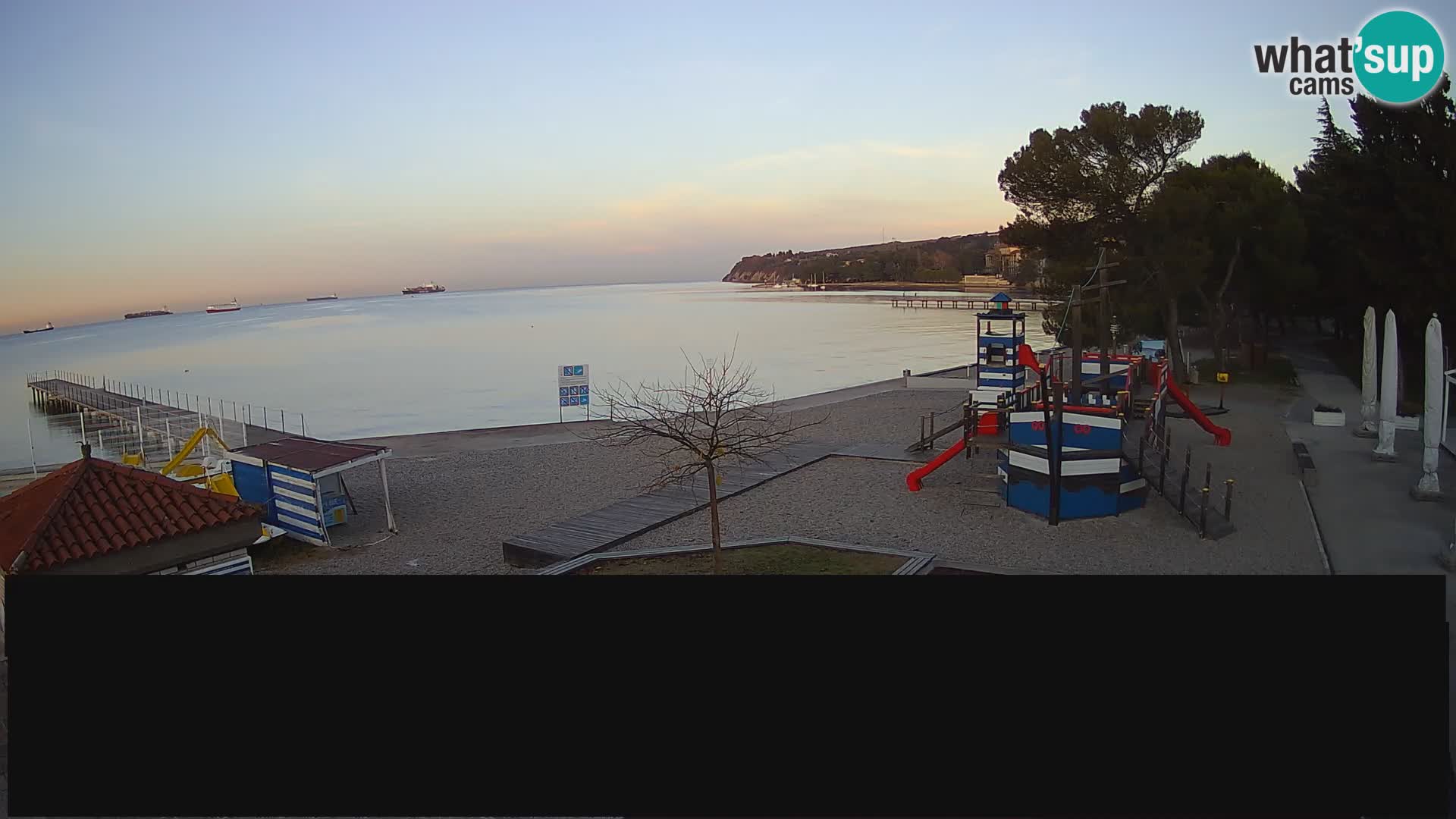 Webcam en direct Ankaran – Adria Ankaran Hotel & Resort – Slovénie