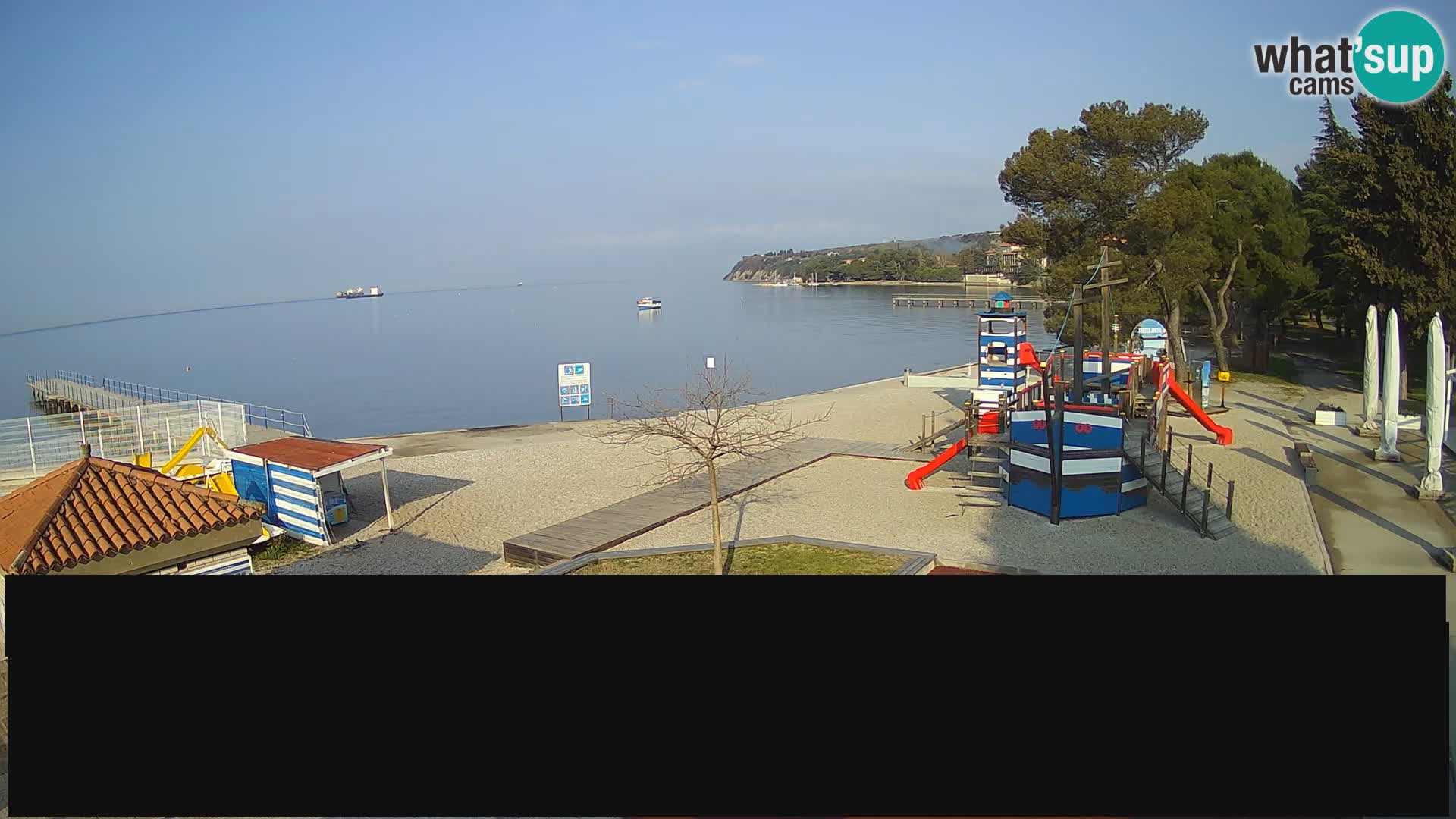 Webcam en direct Ankaran – Adria Ankaran Hotel & Resort – Slovénie