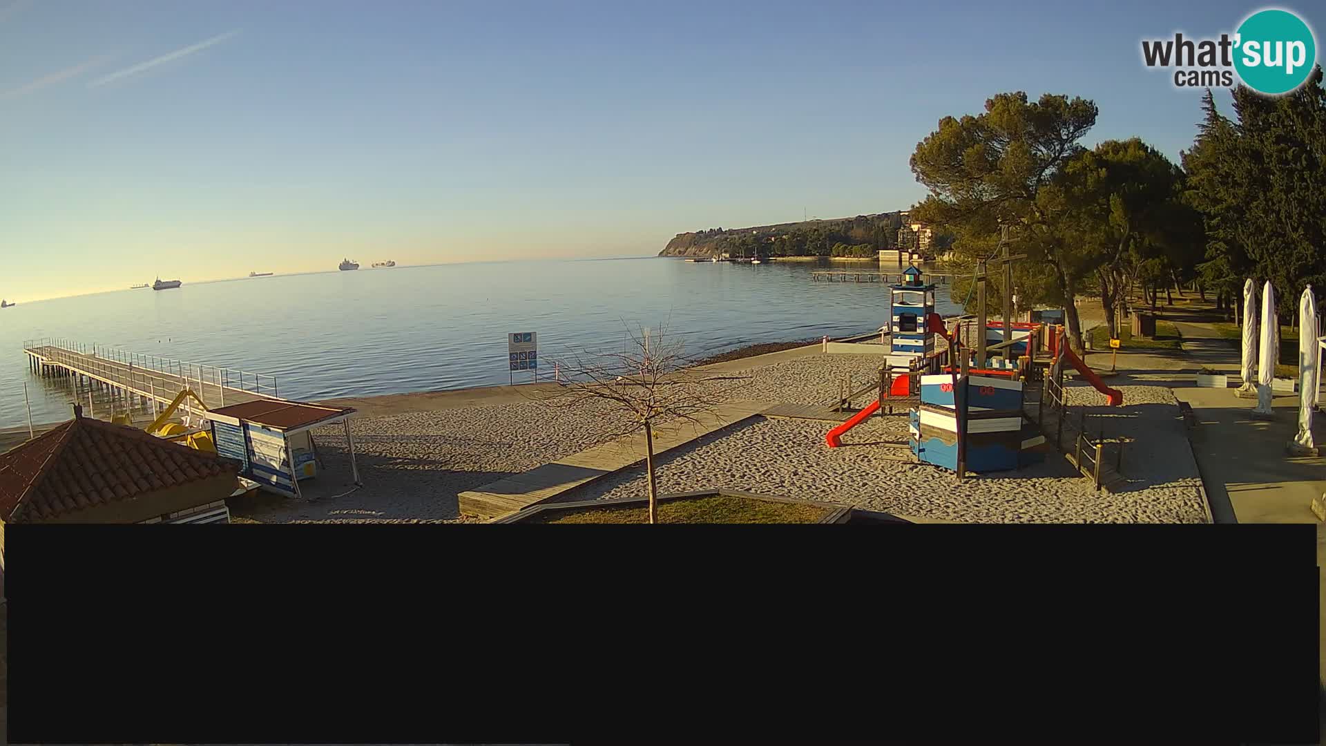 Webcam en direct Ankaran – Adria Ankaran Hotel & Resort – Slovénie