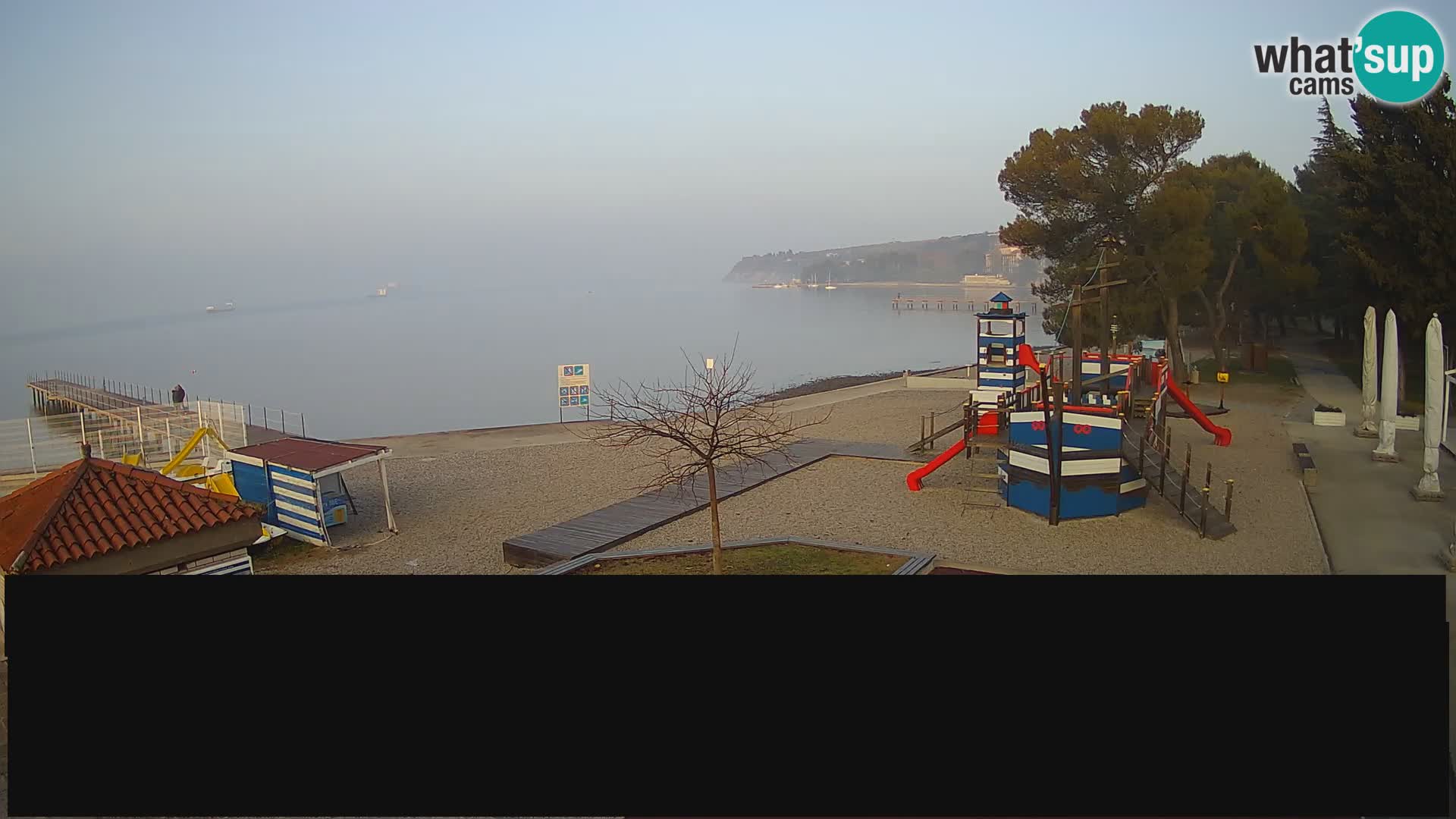 Cámara web en vivo Ankaran – Adria Ankaran Hotel & Resort – Eslovenia