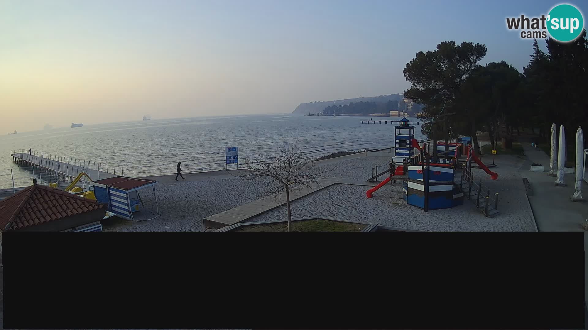 Live webcam Ankaran – Adria Ankaran Hotel & Resort – Slovenia