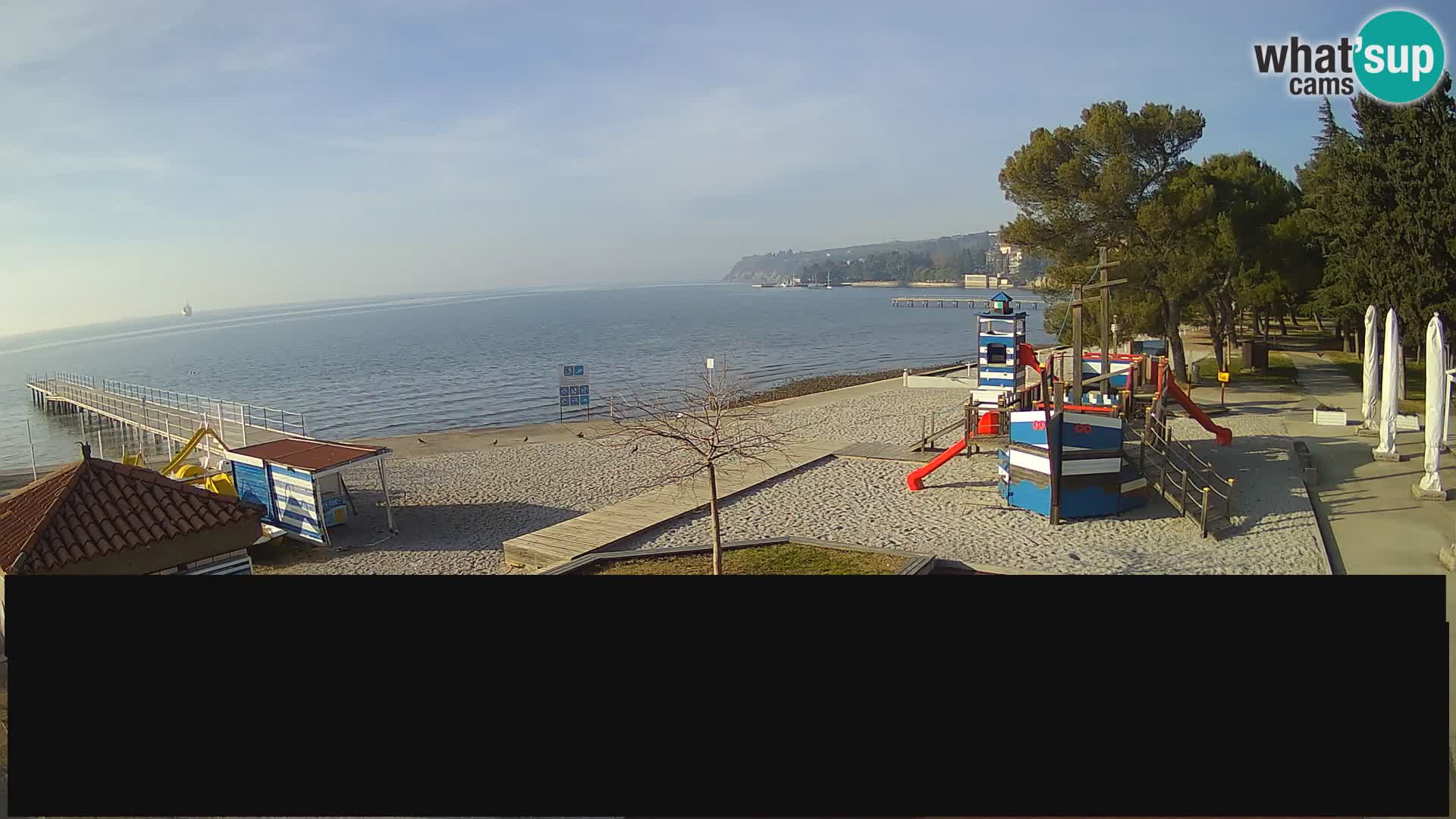 Webcam en direct Ankaran – Adria Ankaran Hotel & Resort – Slovénie