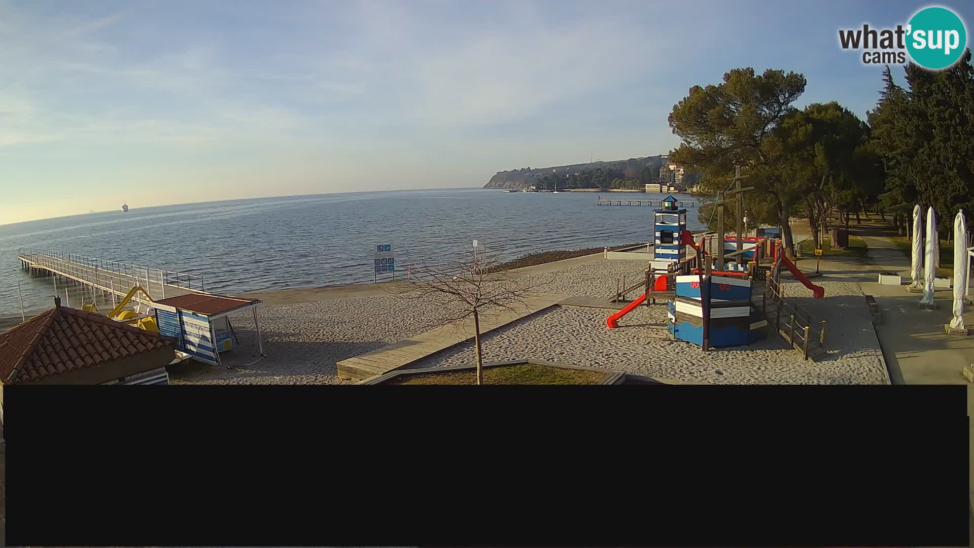 Webcam en direct Ankaran – Adria Ankaran Hotel & Resort – Slovénie