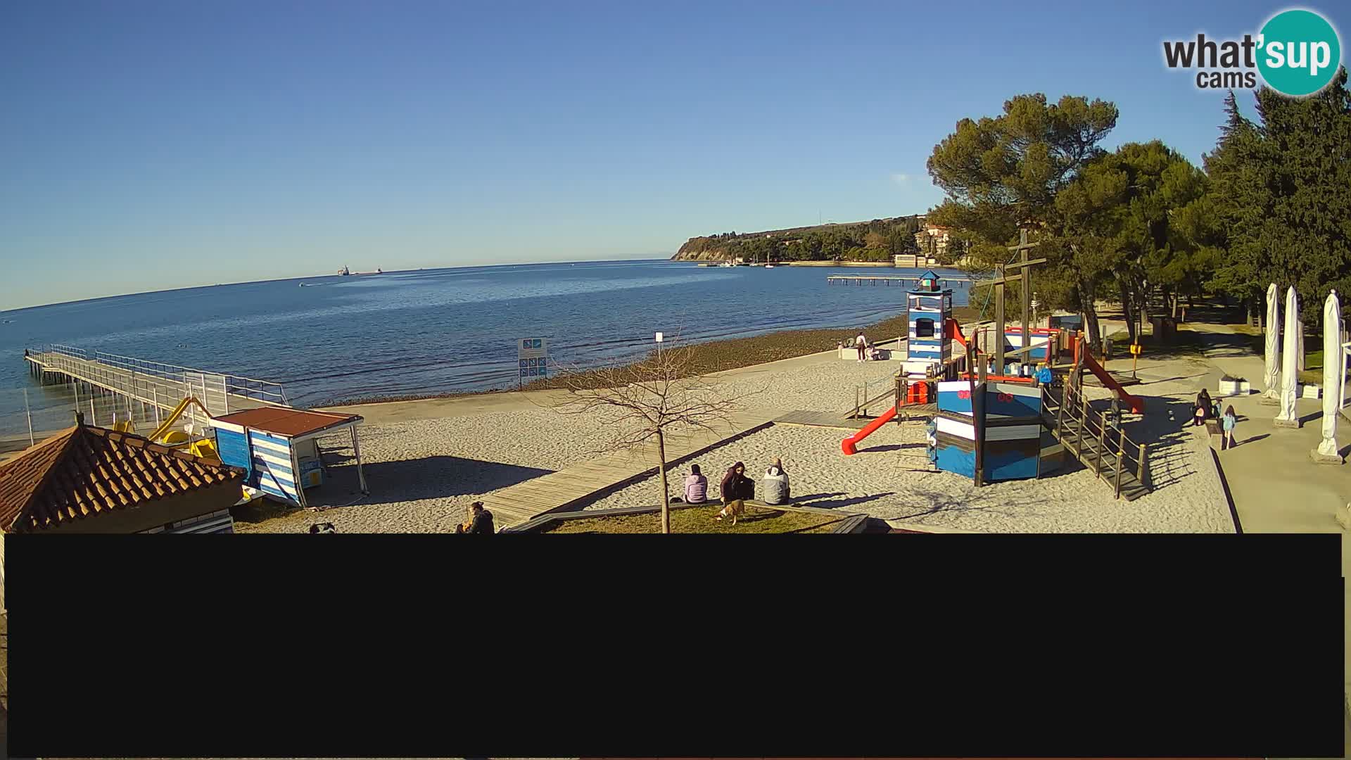 Live webcam Ankaran – Adria Ankaran Hotel & Resort – Slovenia