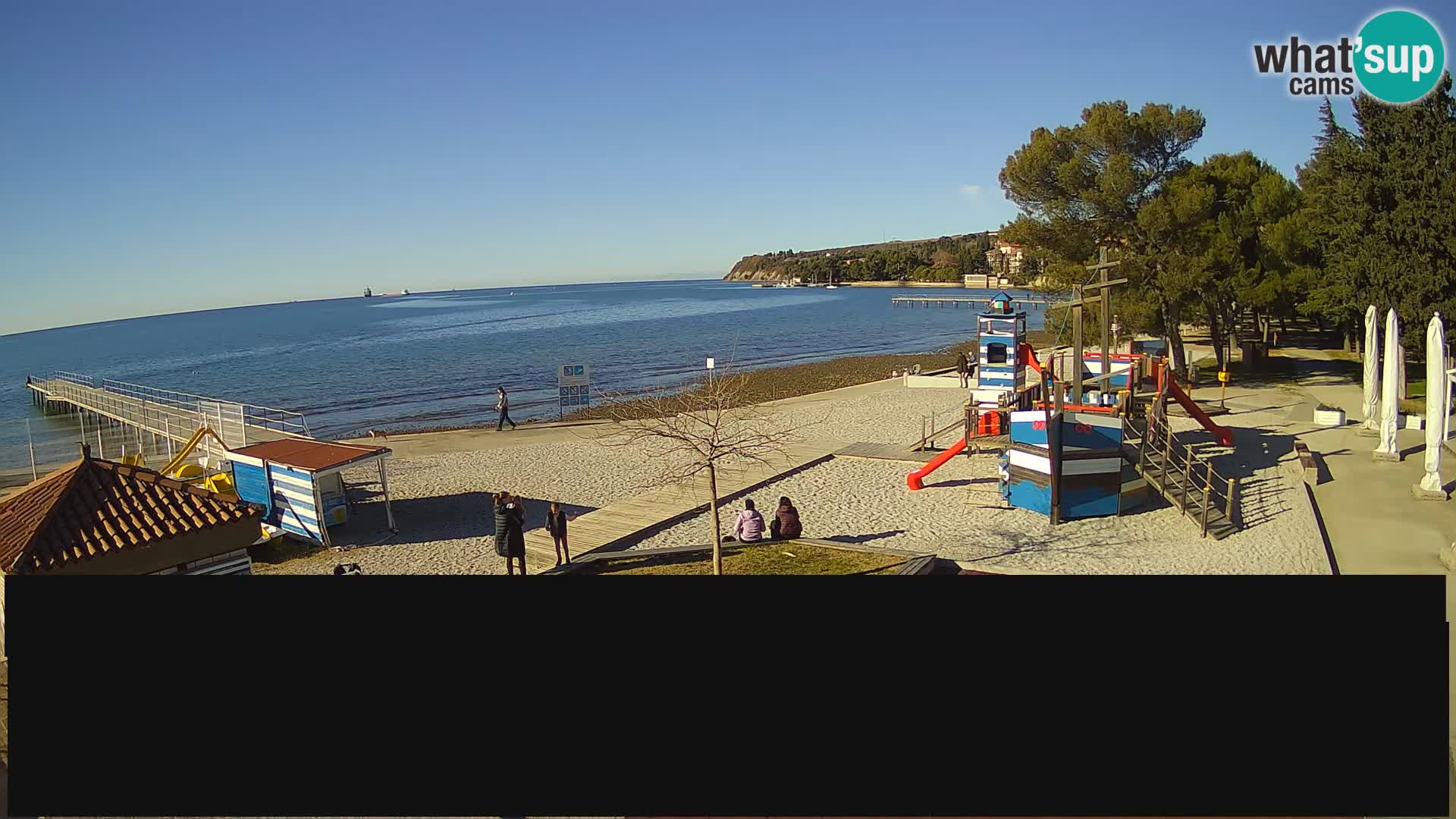 Live webcam Ankarano – Adria Ankaran Hotel & Resort – Slovenia