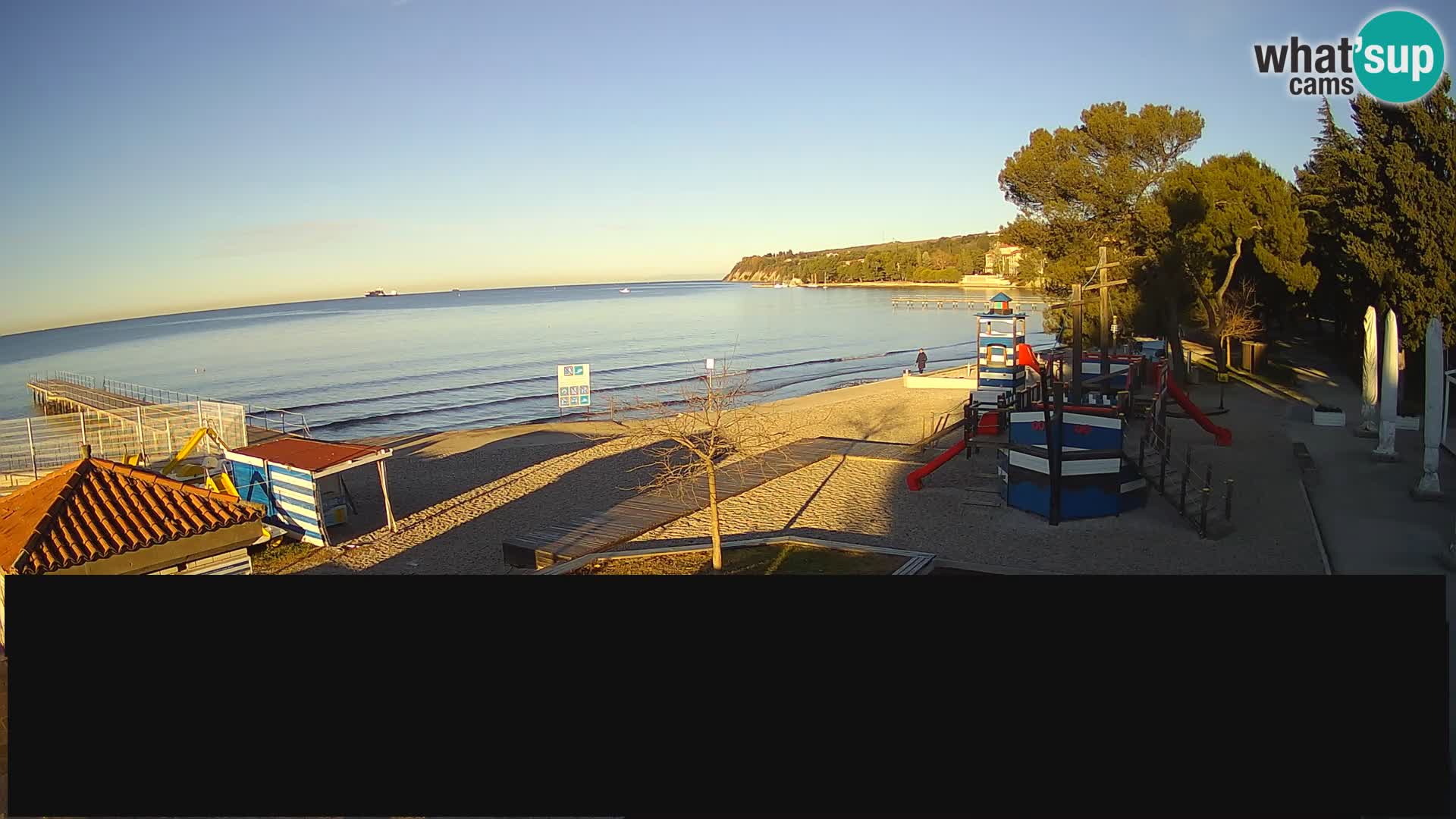 Live webcam Ankaran – Adria Ankaran Hotel & Resort – Slovenia