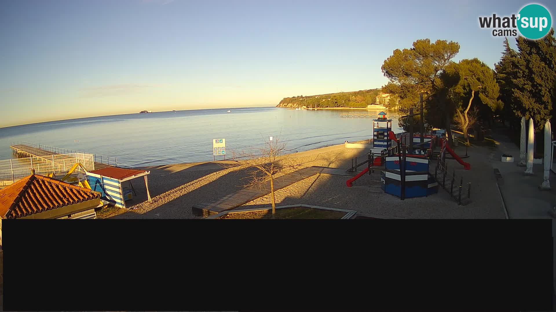 Webcam en direct Ankaran – Adria Ankaran Hotel & Resort – Slovénie