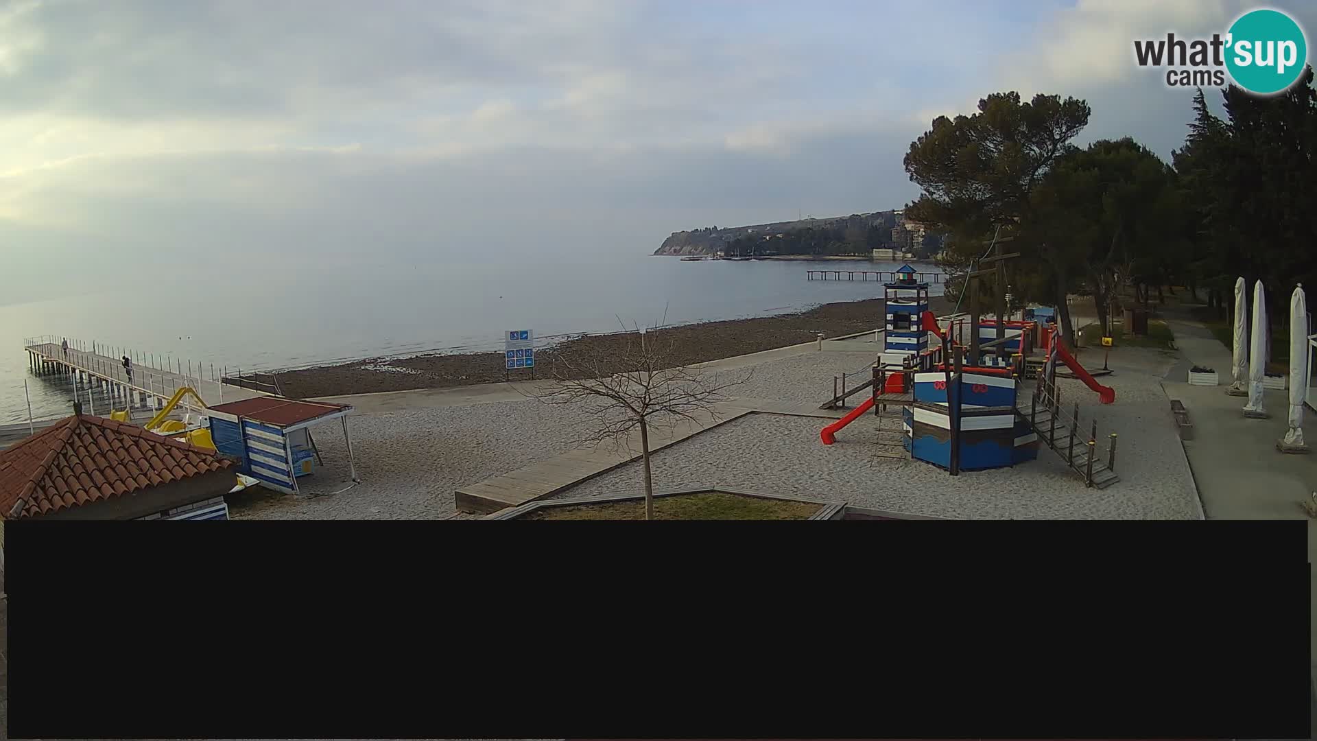 Live webcam Ankaran – Adria Ankaran Hotel & Resort – Slovenia