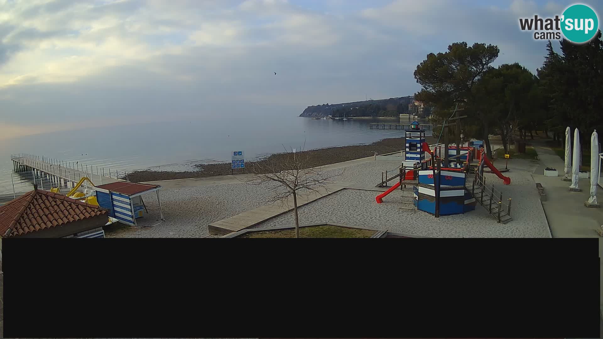 Cámara web en vivo Ankaran – Adria Ankaran Hotel & Resort – Eslovenia