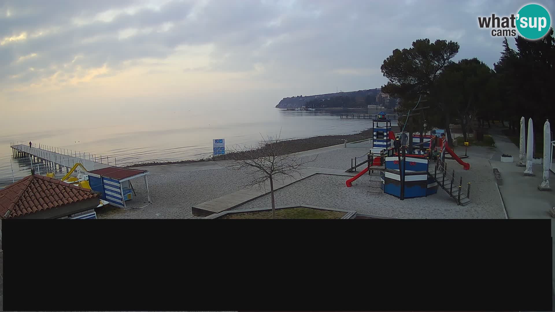 Live webcam Ankaran – Adria Ankaran Hotel & Resort – Slovenia