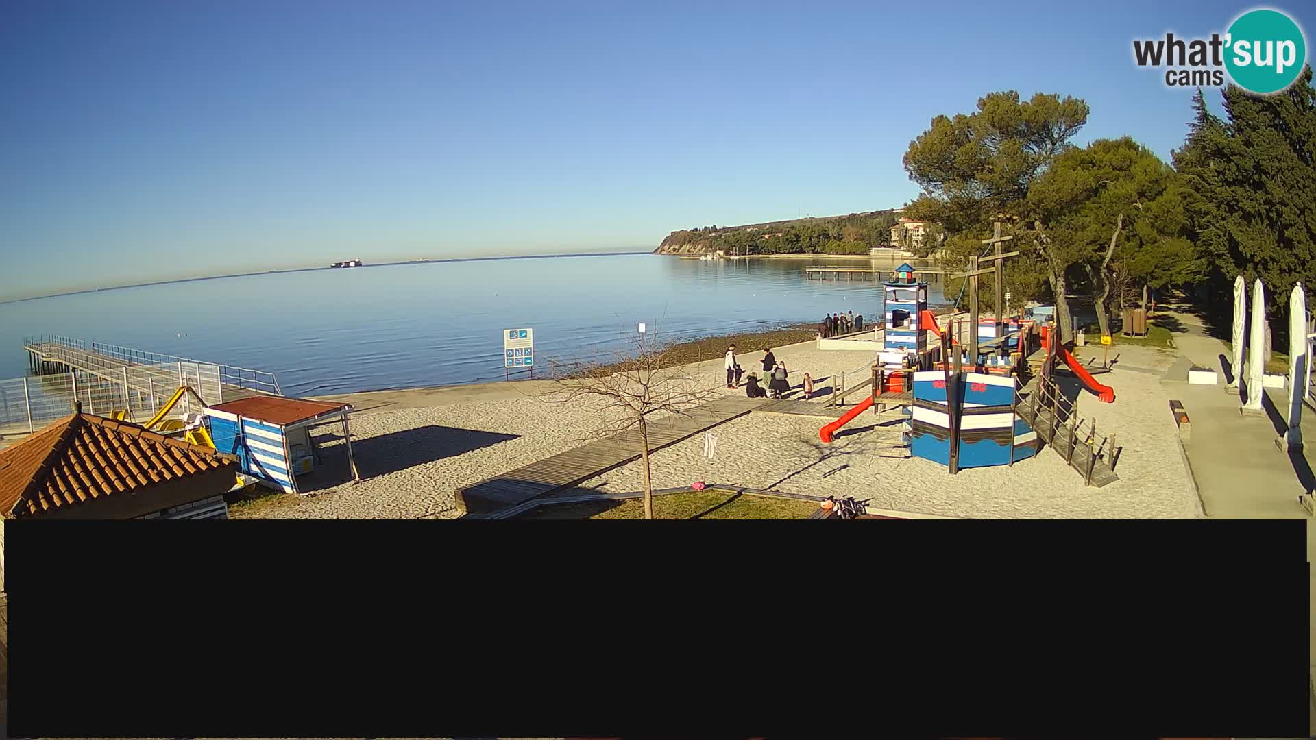 Webcam en direct Ankaran – Adria Ankaran Hotel & Resort – Slovénie