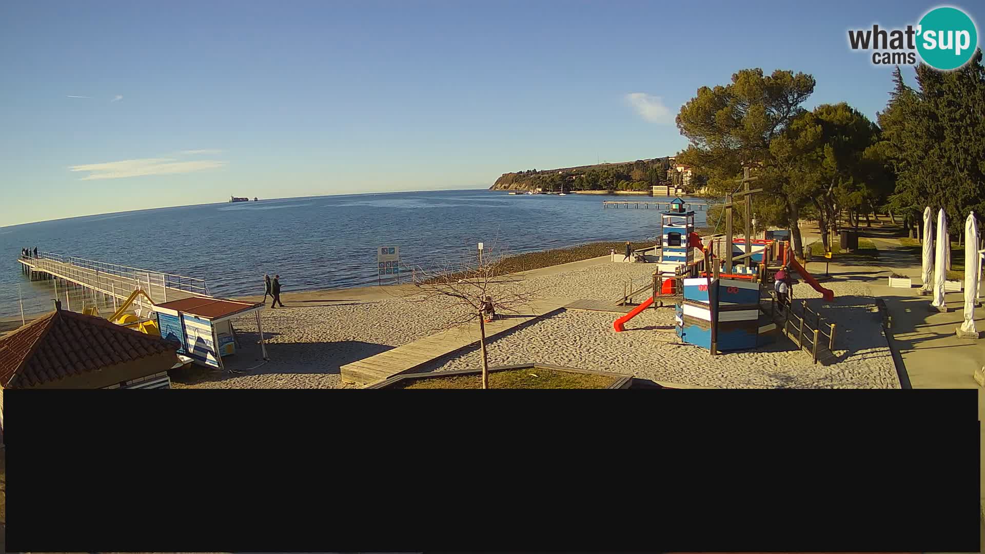 Cámara web en vivo Ankaran – Adria Ankaran Hotel & Resort – Eslovenia