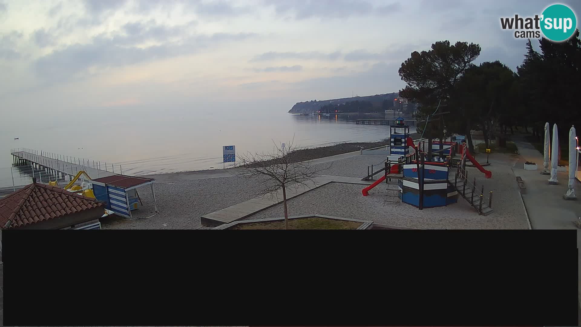 Live webcam Ankaran – Adria Ankaran Hotel & Resort – Slovenia