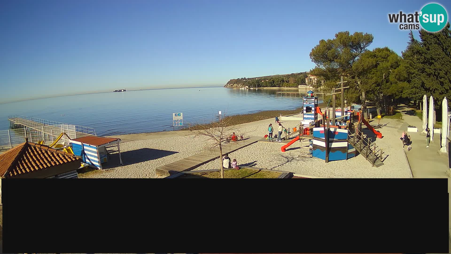 Webcam en direct Ankaran – Adria Ankaran Hotel & Resort – Slovénie