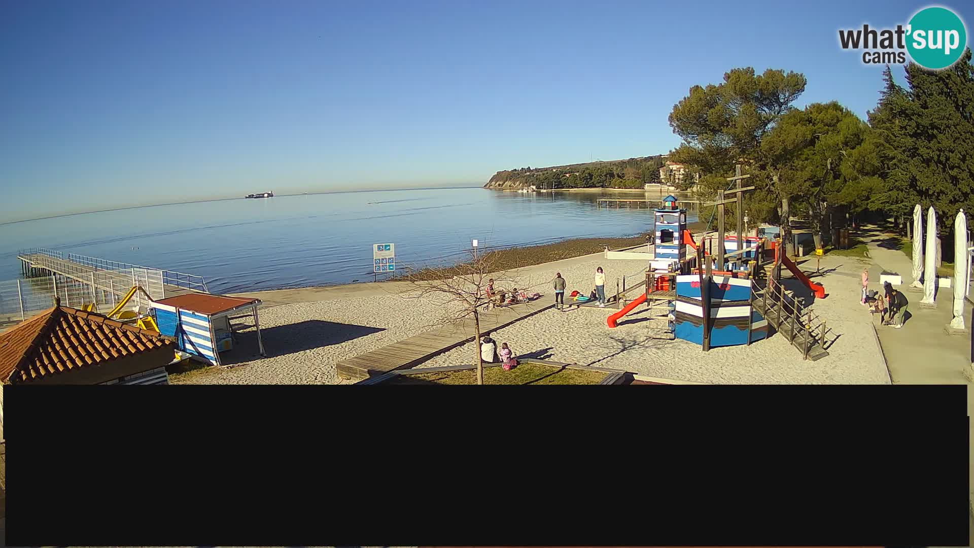 Live webcam Ankarano – Adria Ankaran Hotel & Resort – Slovenia