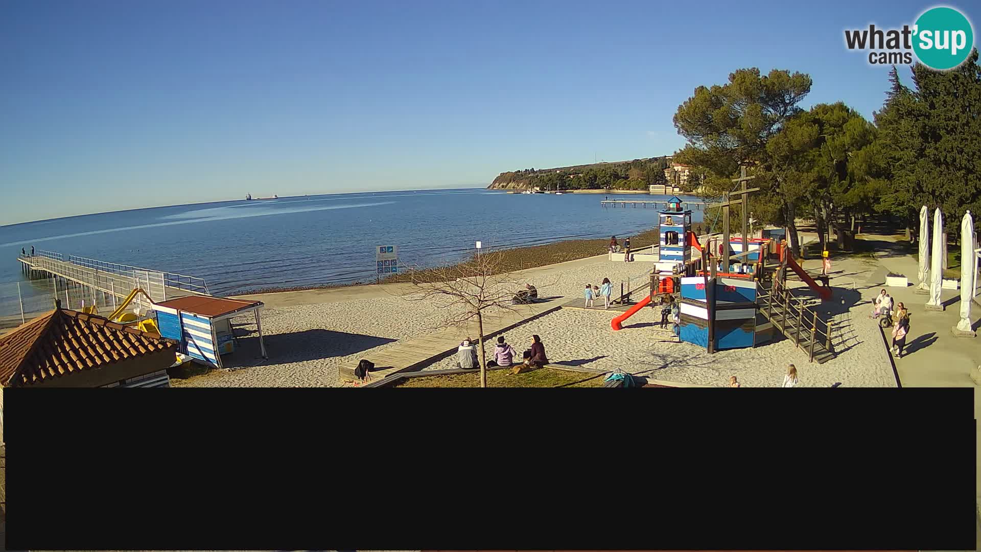 Live webcam Ankarano – Adria Ankaran Hotel & Resort – Slovenia