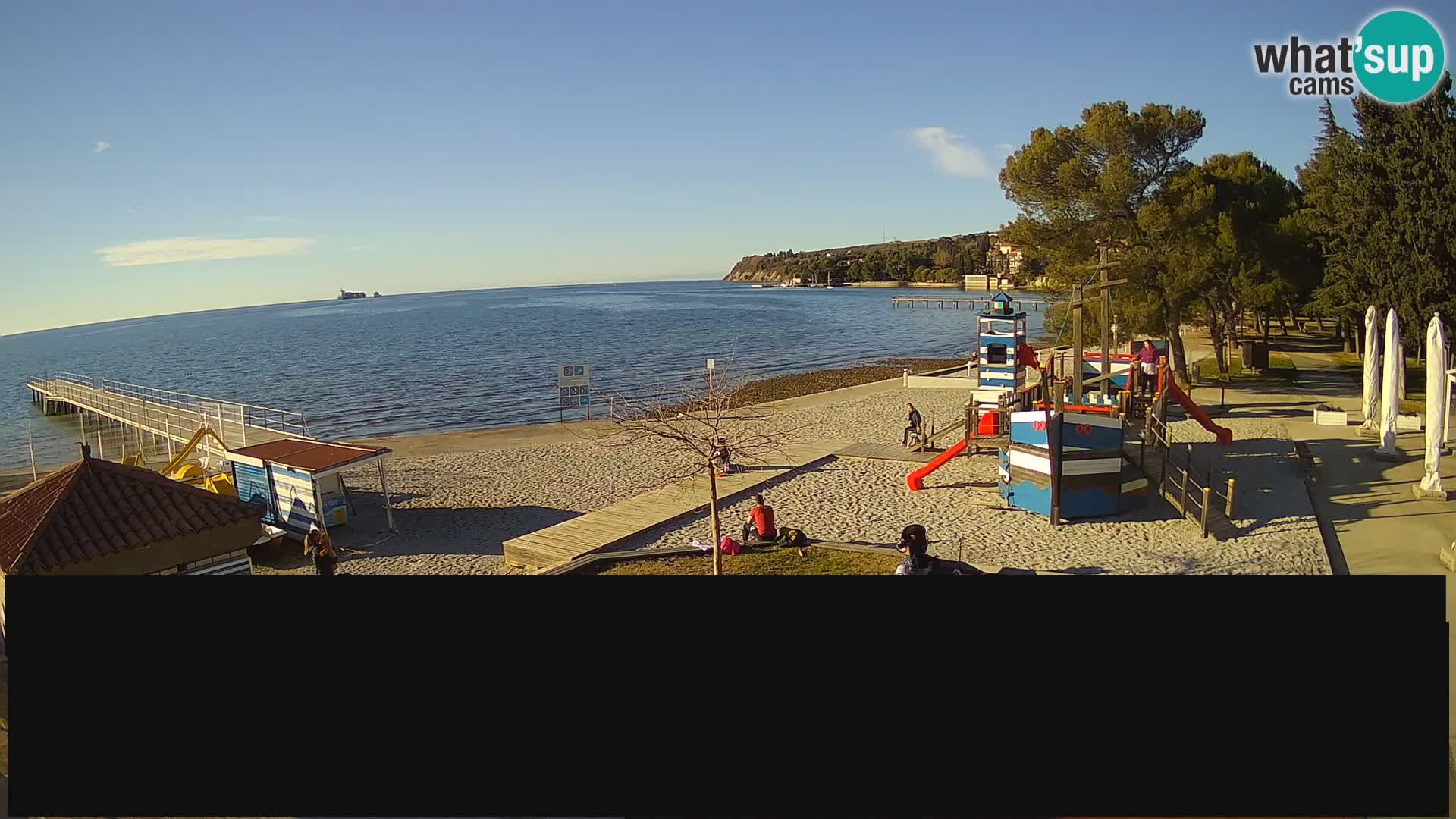 Webcam en direct Ankaran – Adria Ankaran Hotel & Resort – Slovénie