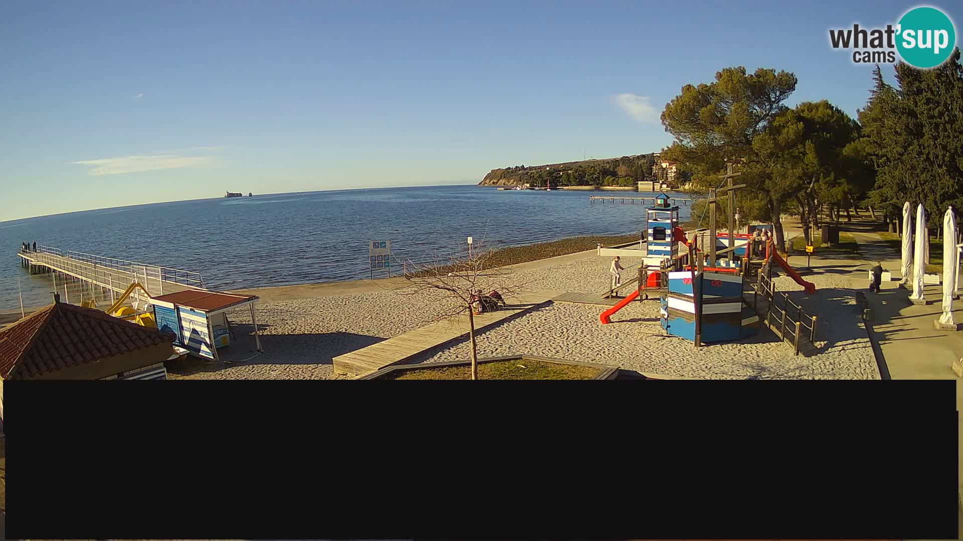 Live webcam Ankarano – Adria Ankaran Hotel & Resort – Slovenia