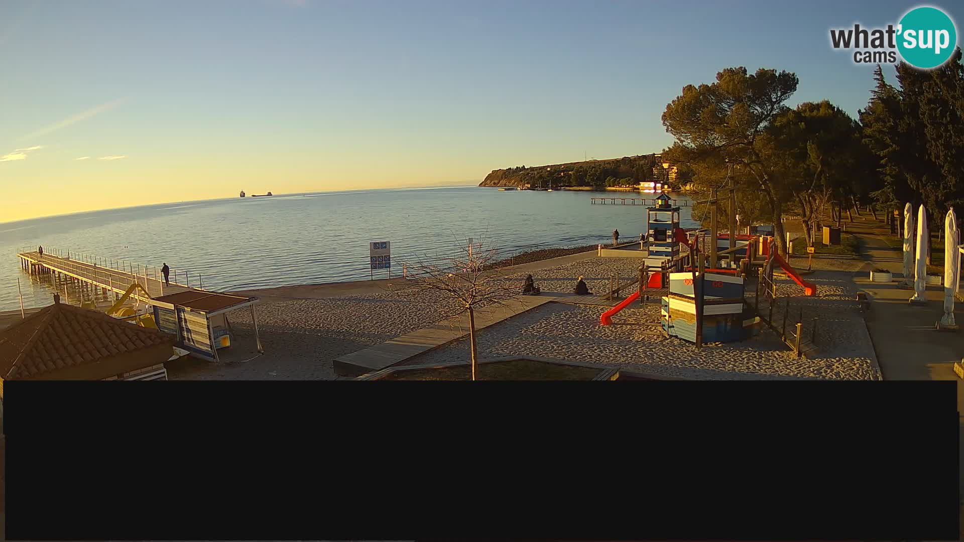 Webcam en direct Ankaran – Adria Ankaran Hotel & Resort – Slovénie