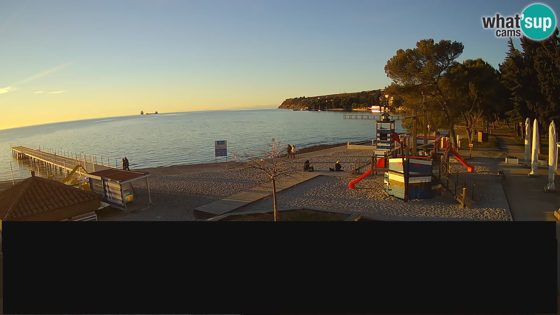 Cámara web en vivo Ankaran – Adria Ankaran Hotel & Resort – Eslovenia