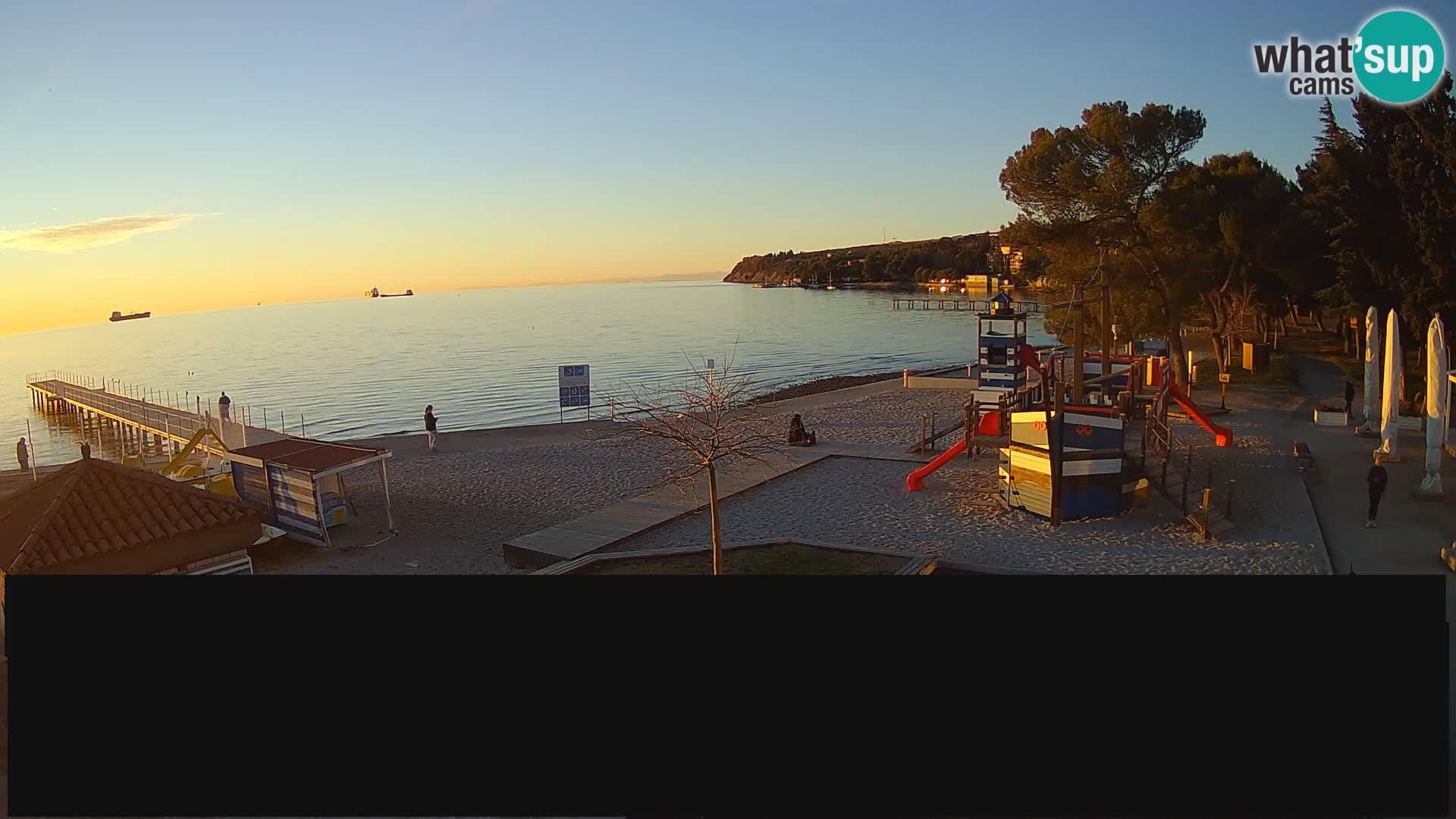 Webcam en direct Ankaran – Adria Ankaran Hotel & Resort – Slovénie