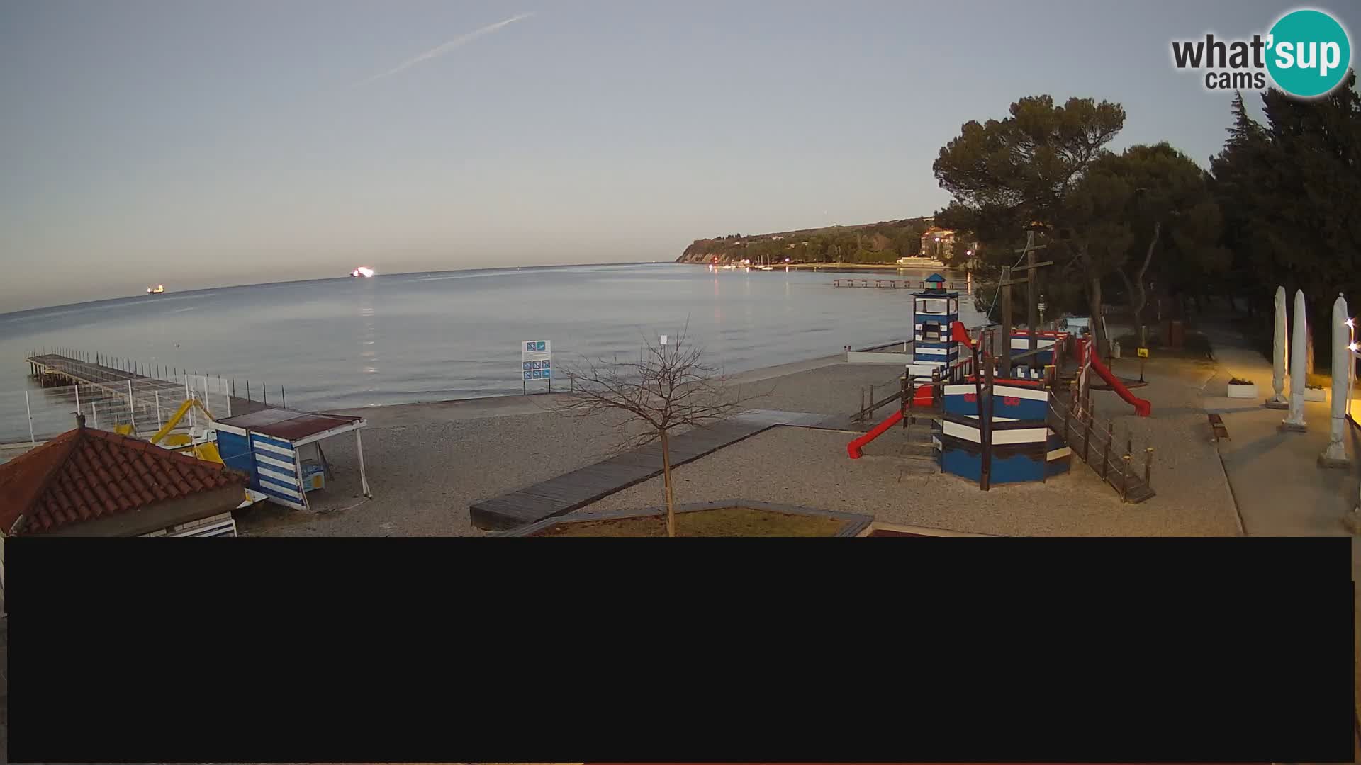 Webcam en direct Ankaran – Adria Ankaran Hotel & Resort – Slovénie