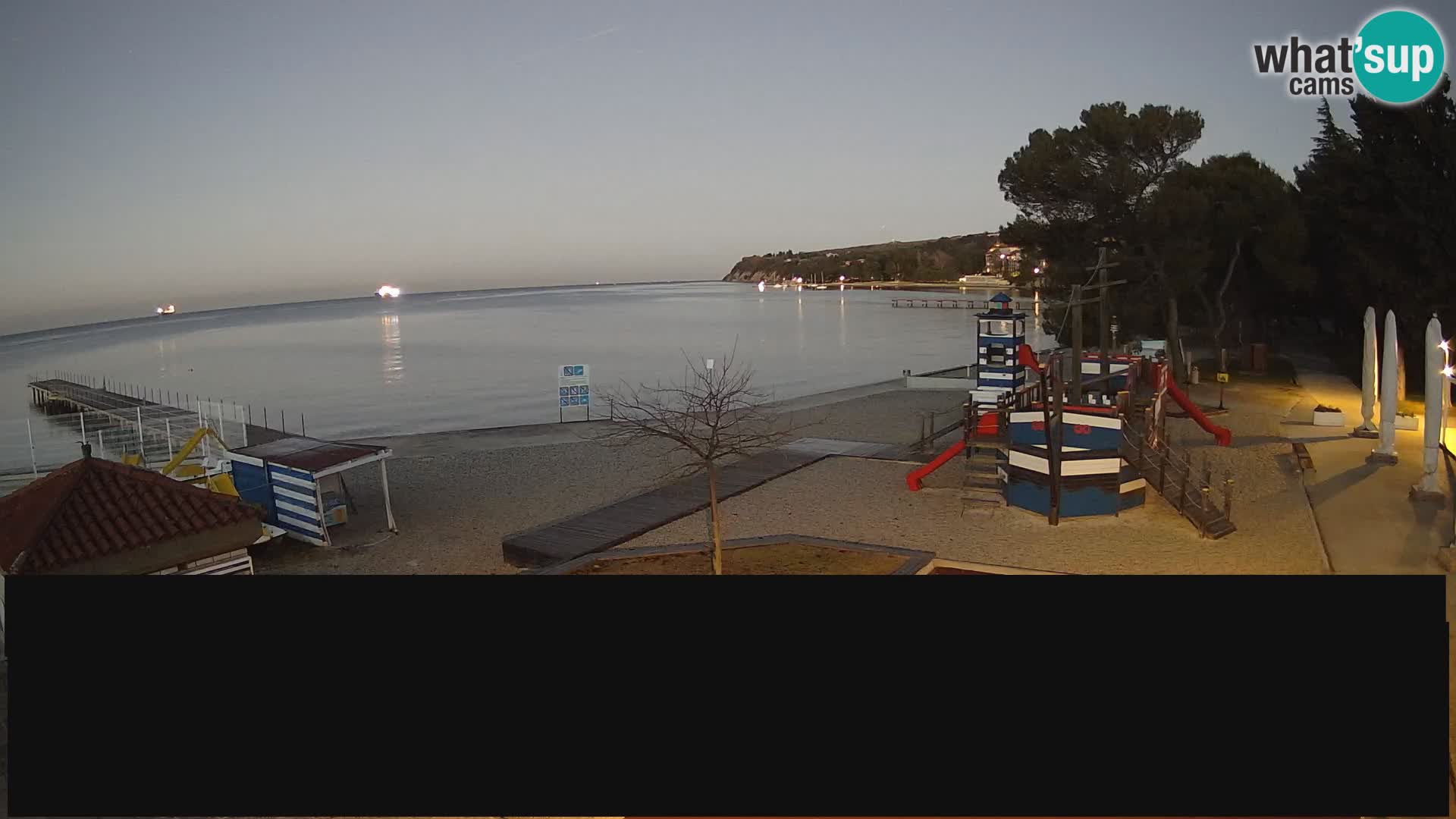 Webcam en direct Ankaran – Adria Ankaran Hotel & Resort – Slovénie