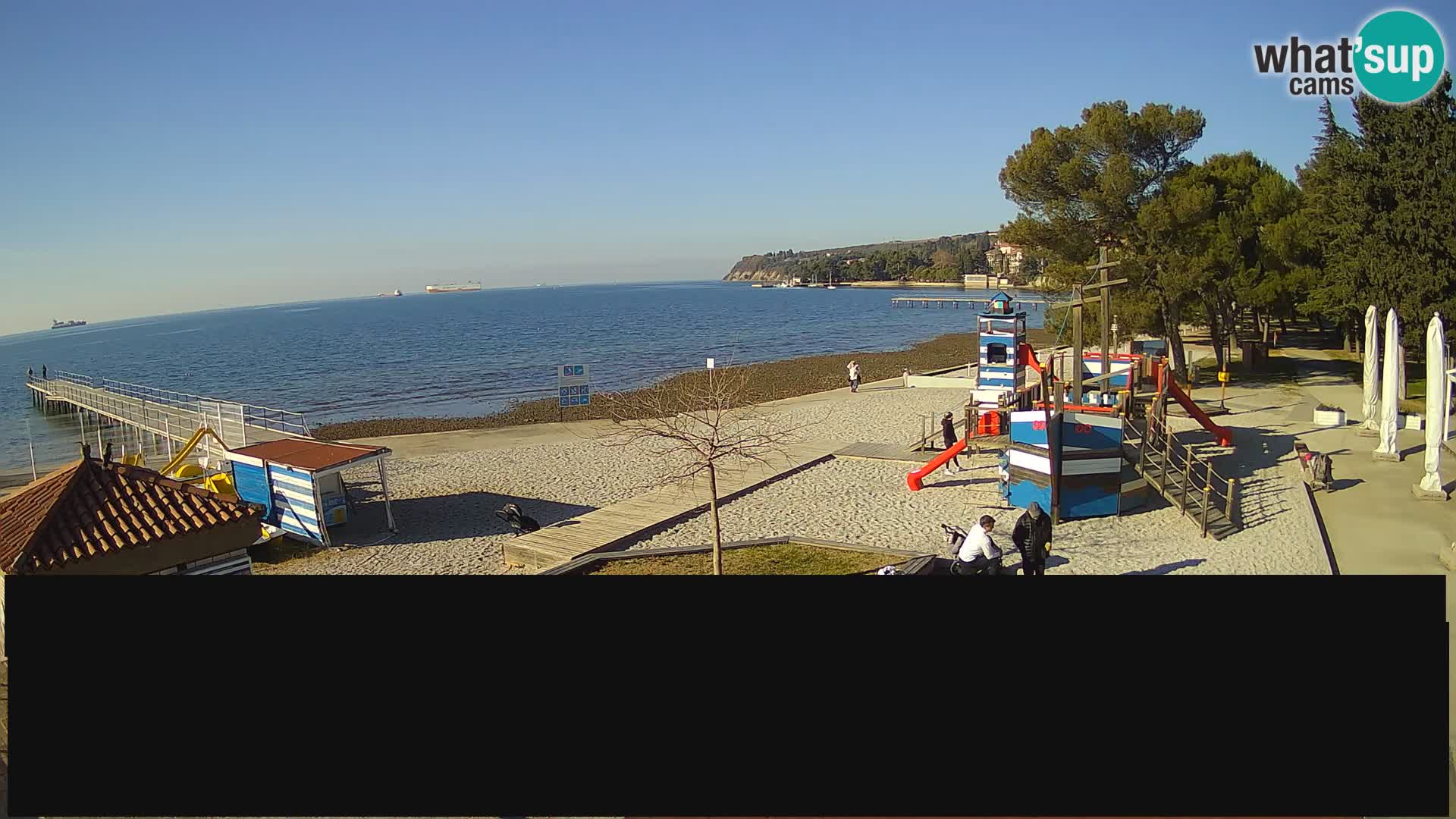 Webcam en direct Ankaran – Adria Ankaran Hotel & Resort – Slovénie