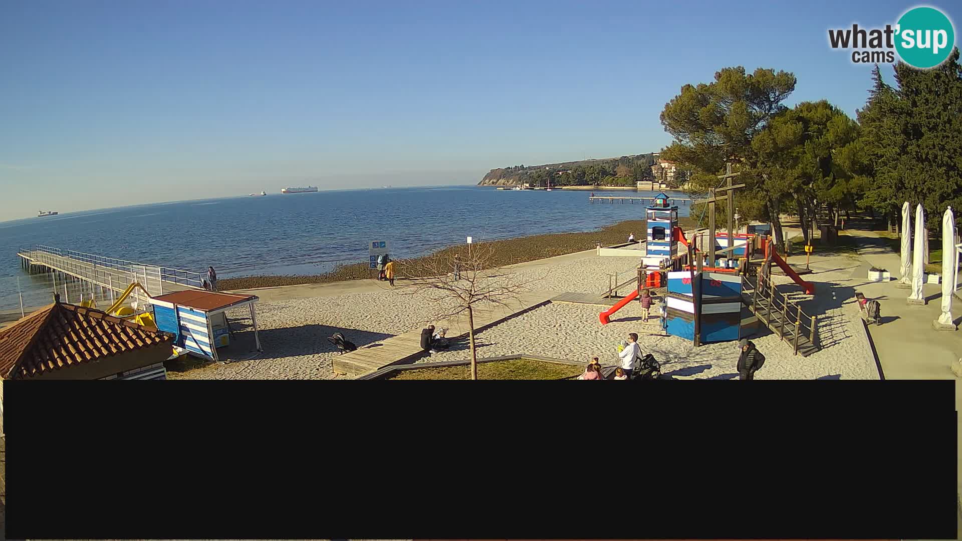 Live webcam Ankaran – Adria Ankaran Hotel & Resort – Slovenia