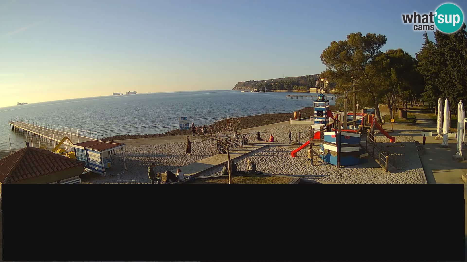 Live webcam Ankaran – Adria Ankaran Hotel & Resort – Slovenia