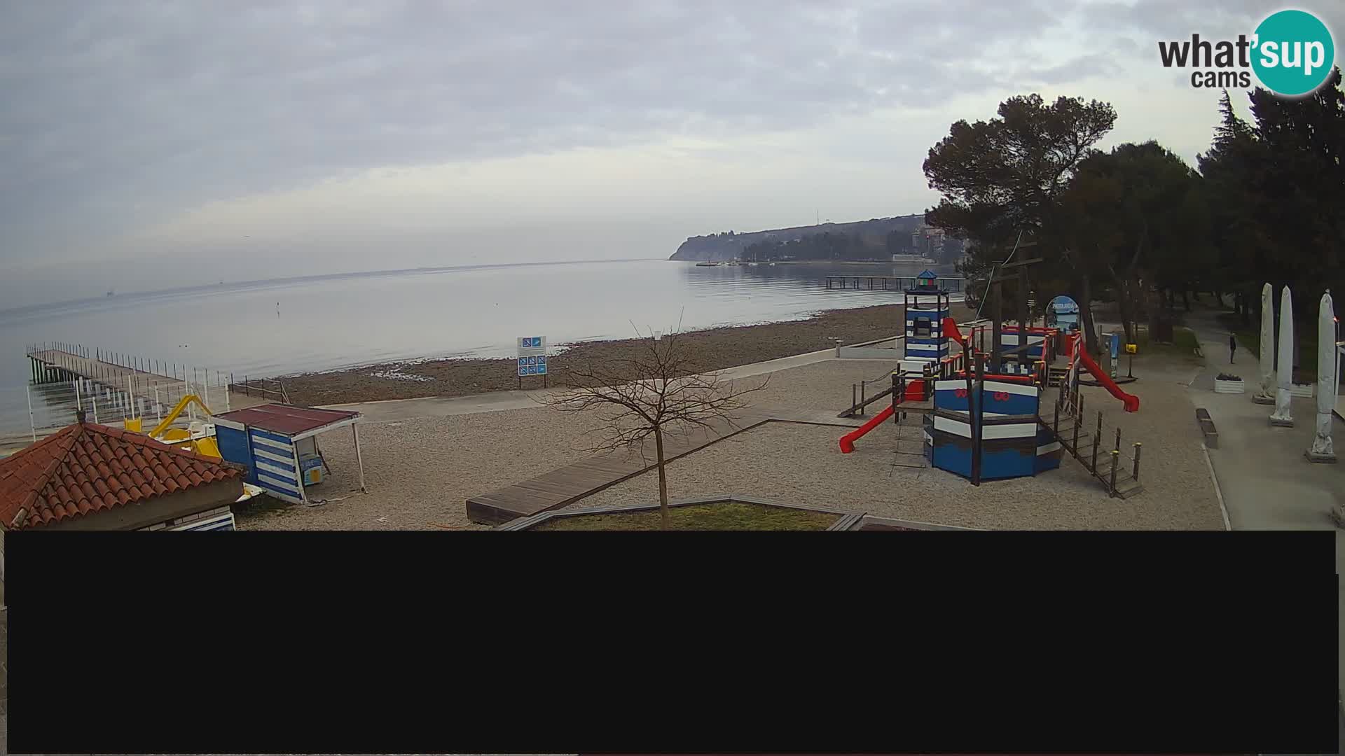 Live webcam Ankaran – Adria Ankaran Hotel & Resort – Slovenia