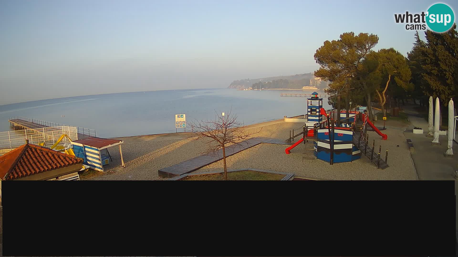 Live webcam Ankarano – Adria Ankaran Hotel & Resort – Slovenia