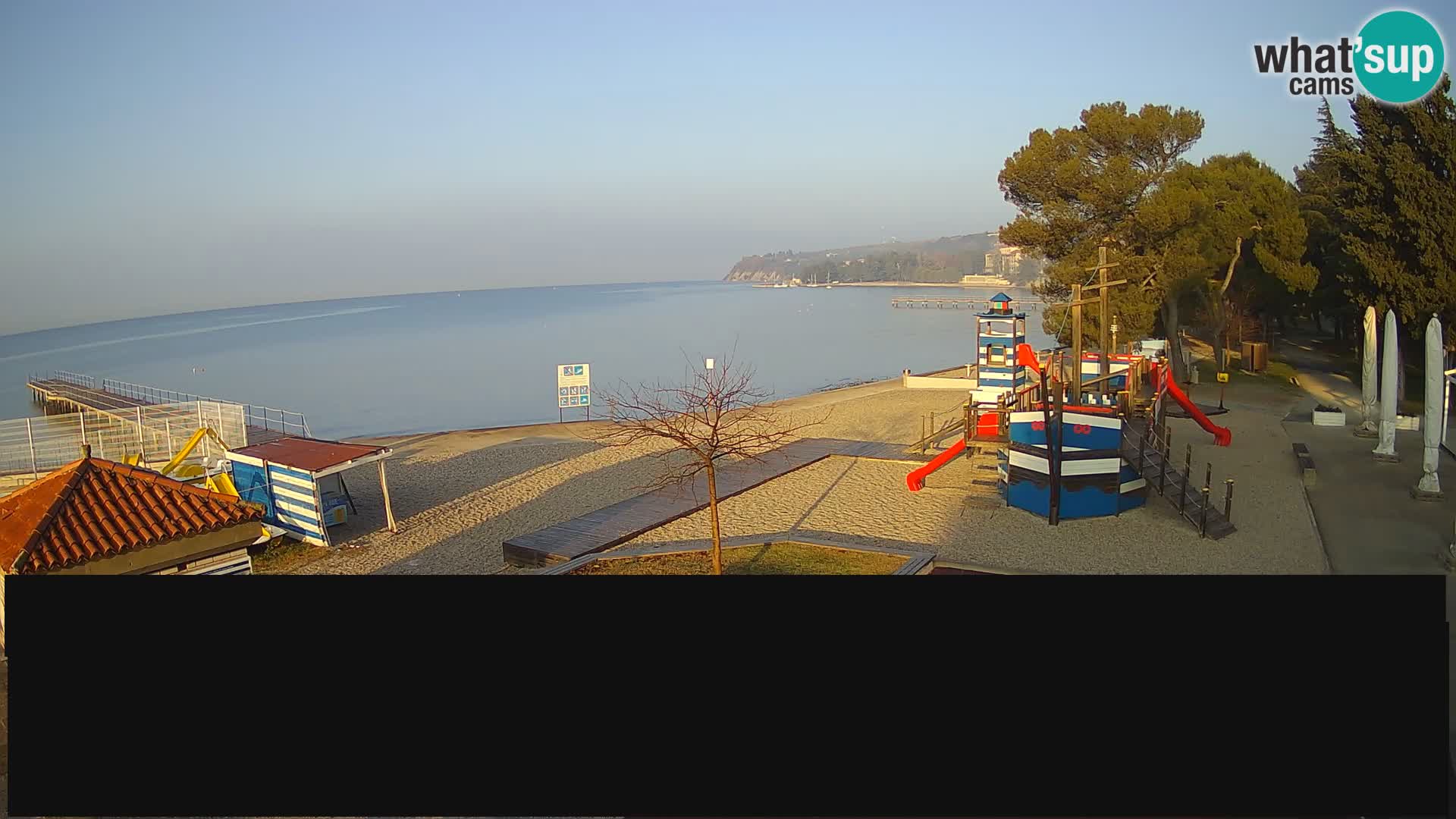 Webcam en direct Ankaran – Adria Ankaran Hotel & Resort – Slovénie