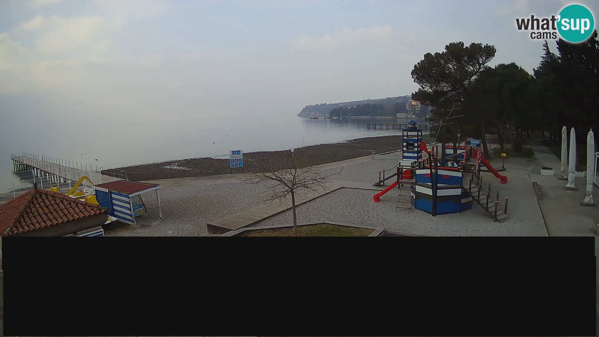 Web kamera uživo Ankaran – Adria Ankaran Hotel & Resort – Slovenija