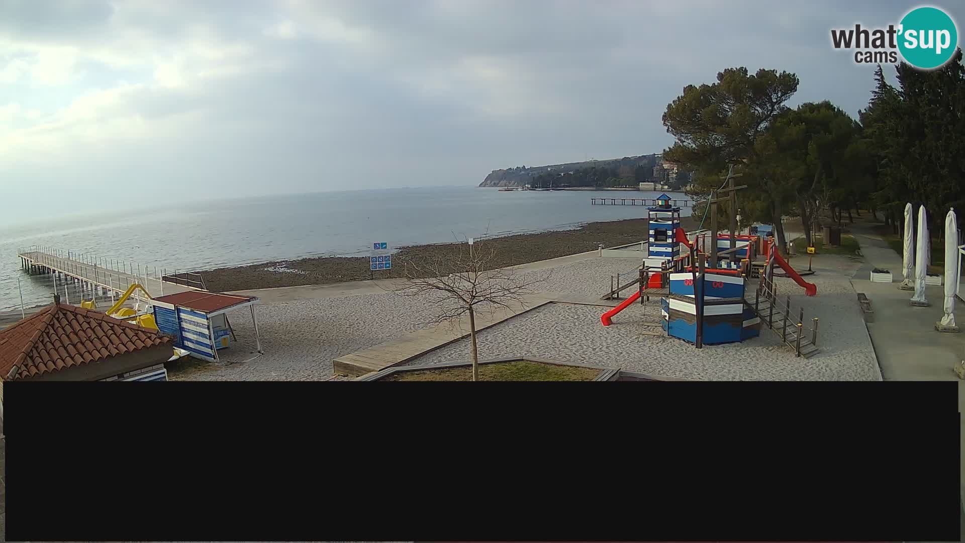 Live webcam Ankarano – Adria Ankaran Hotel & Resort – Slovenia