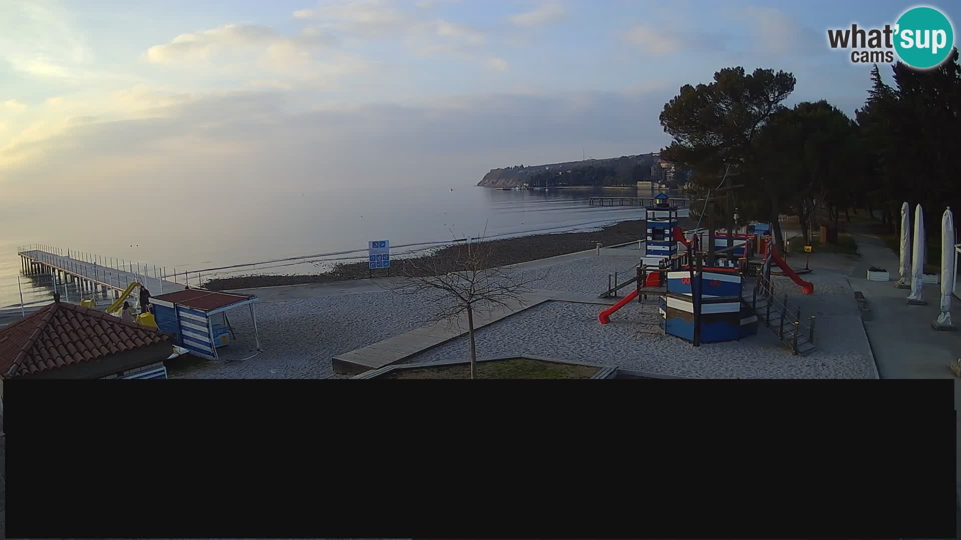 Live webcam Ankaran – Adria Ankaran Hotel & Resort – Slovenia