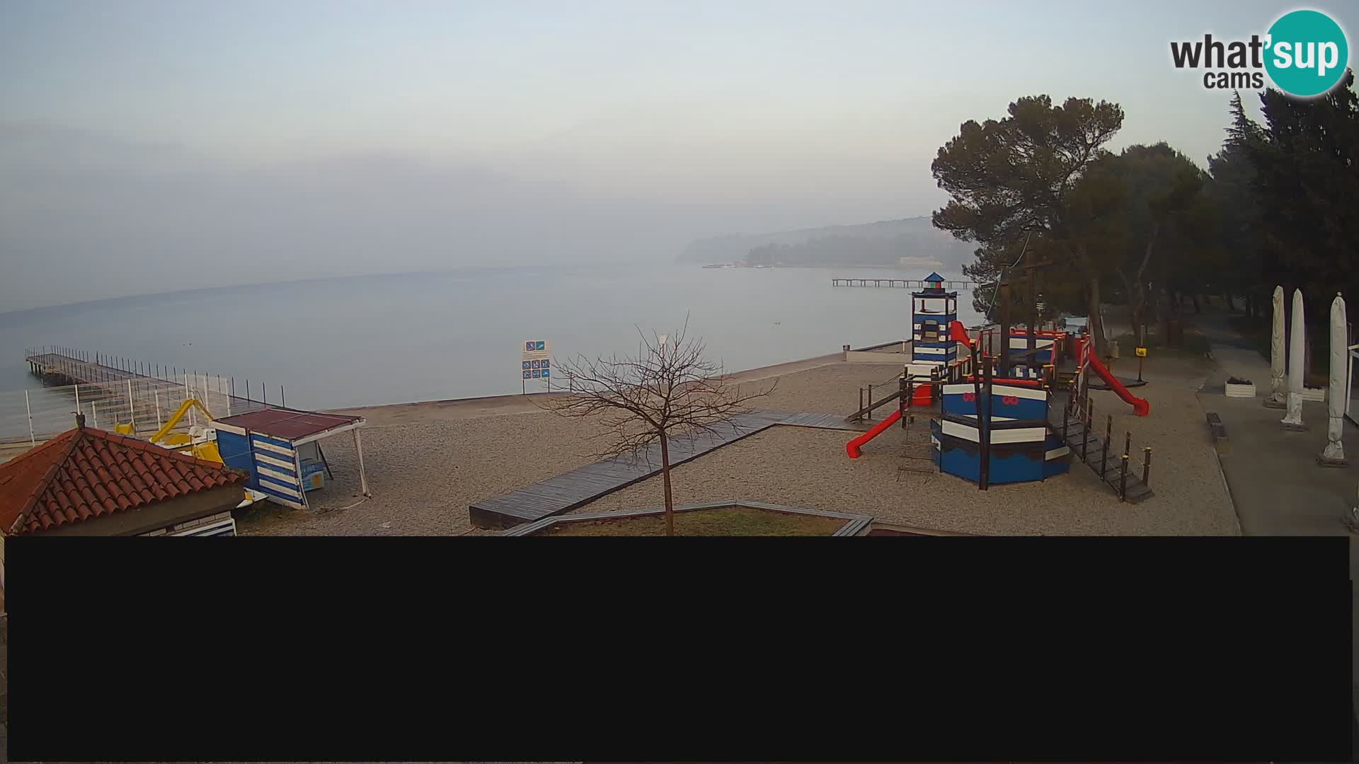 Live webcam Ankaran – Adria Ankaran Hotel & Resort – Slovenia