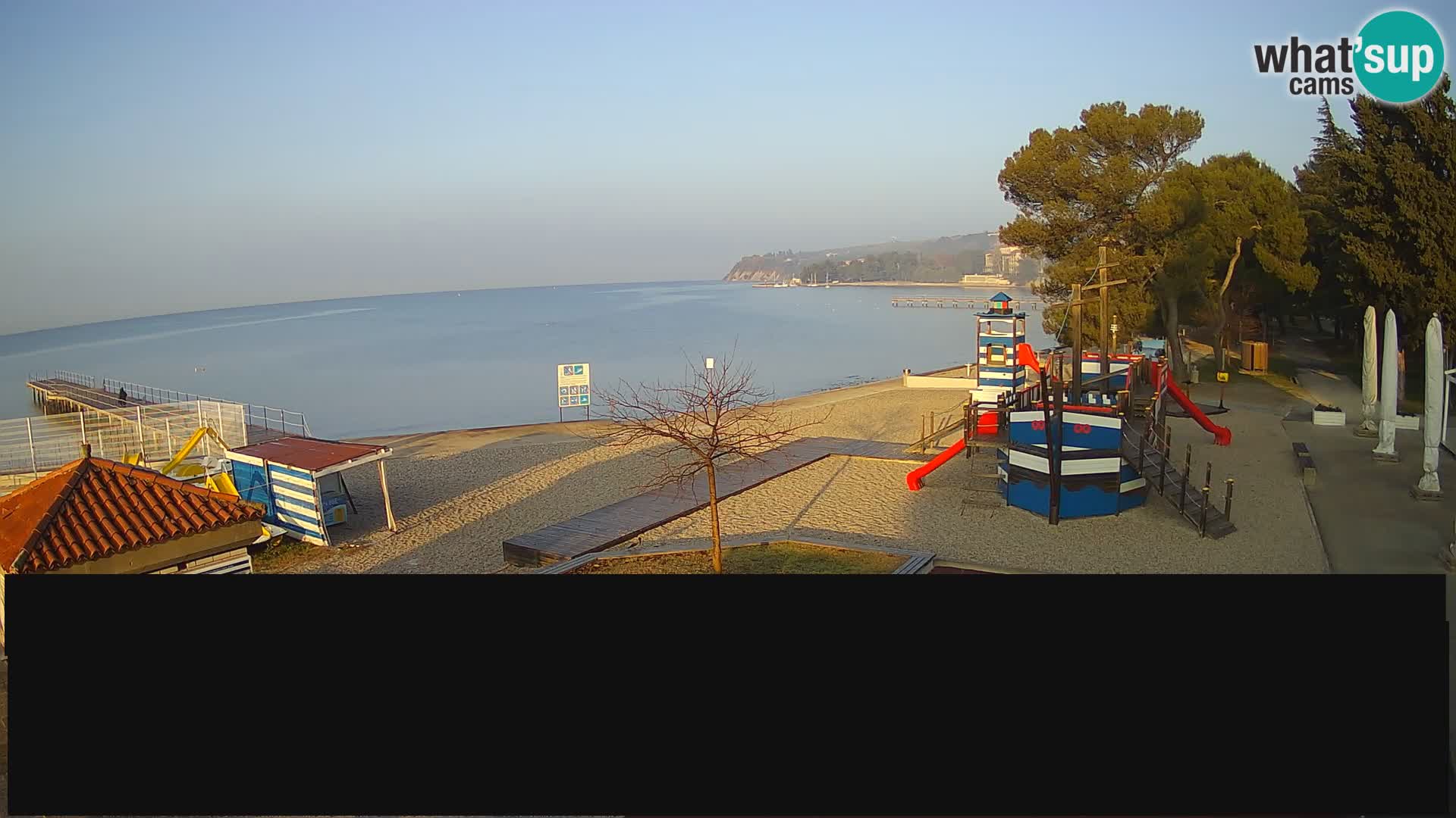 Web kamera uživo Ankaran – Adria Ankaran Hotel & Resort – Slovenija